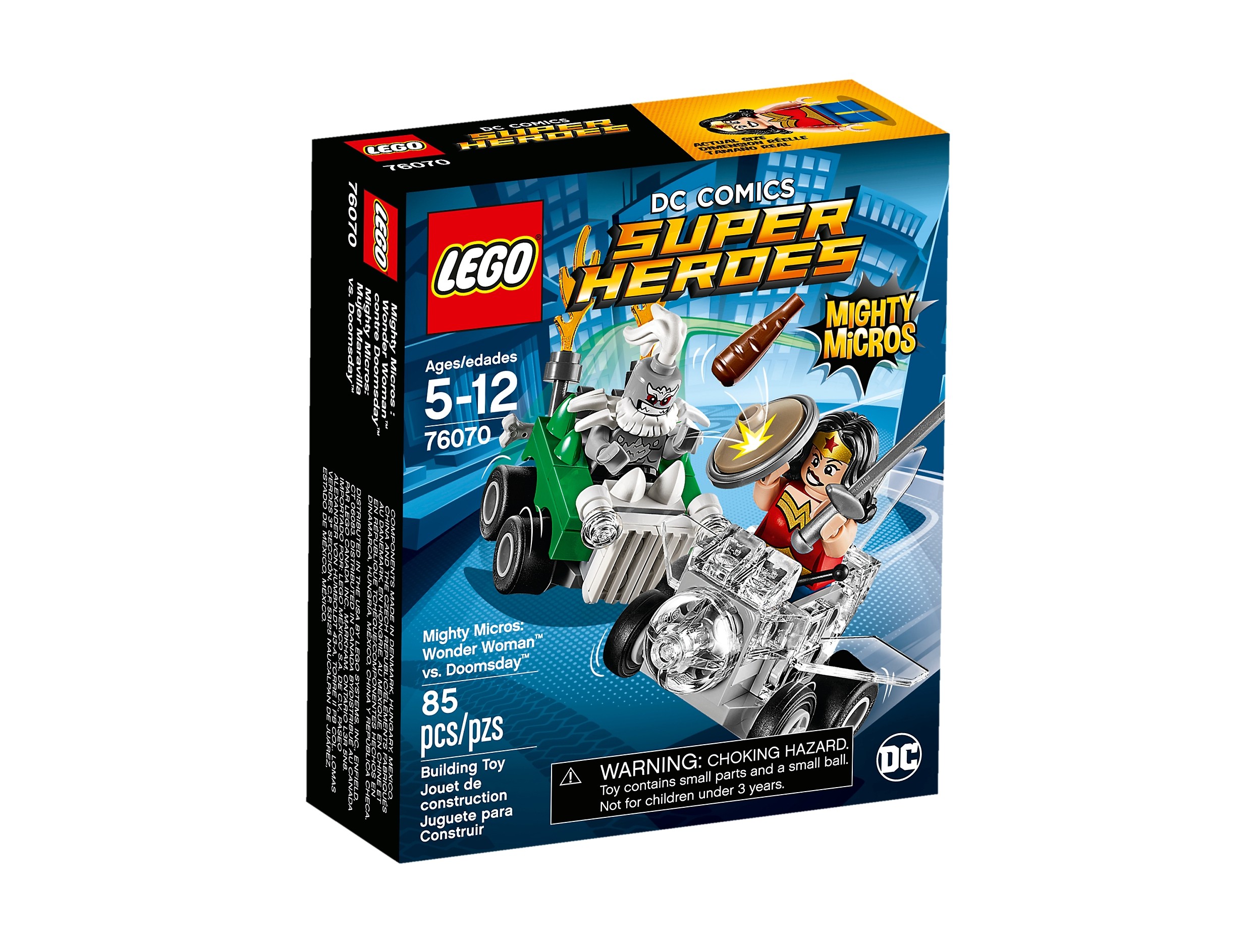 LEGO 76070 DC Wonder Woman™ kontra Doomsday™