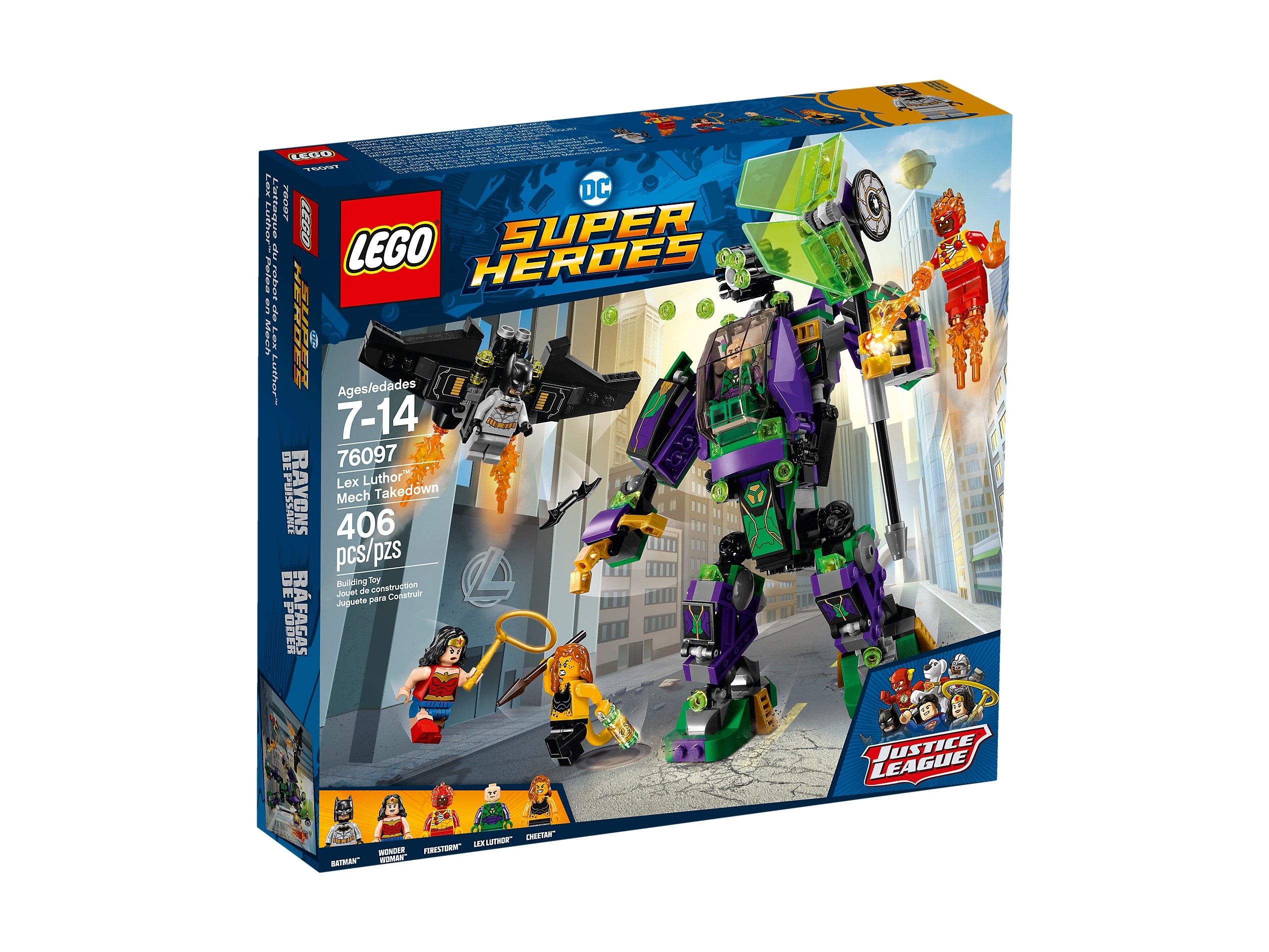 LEGO DC Starcie z mechem Lexa Luthora 76097