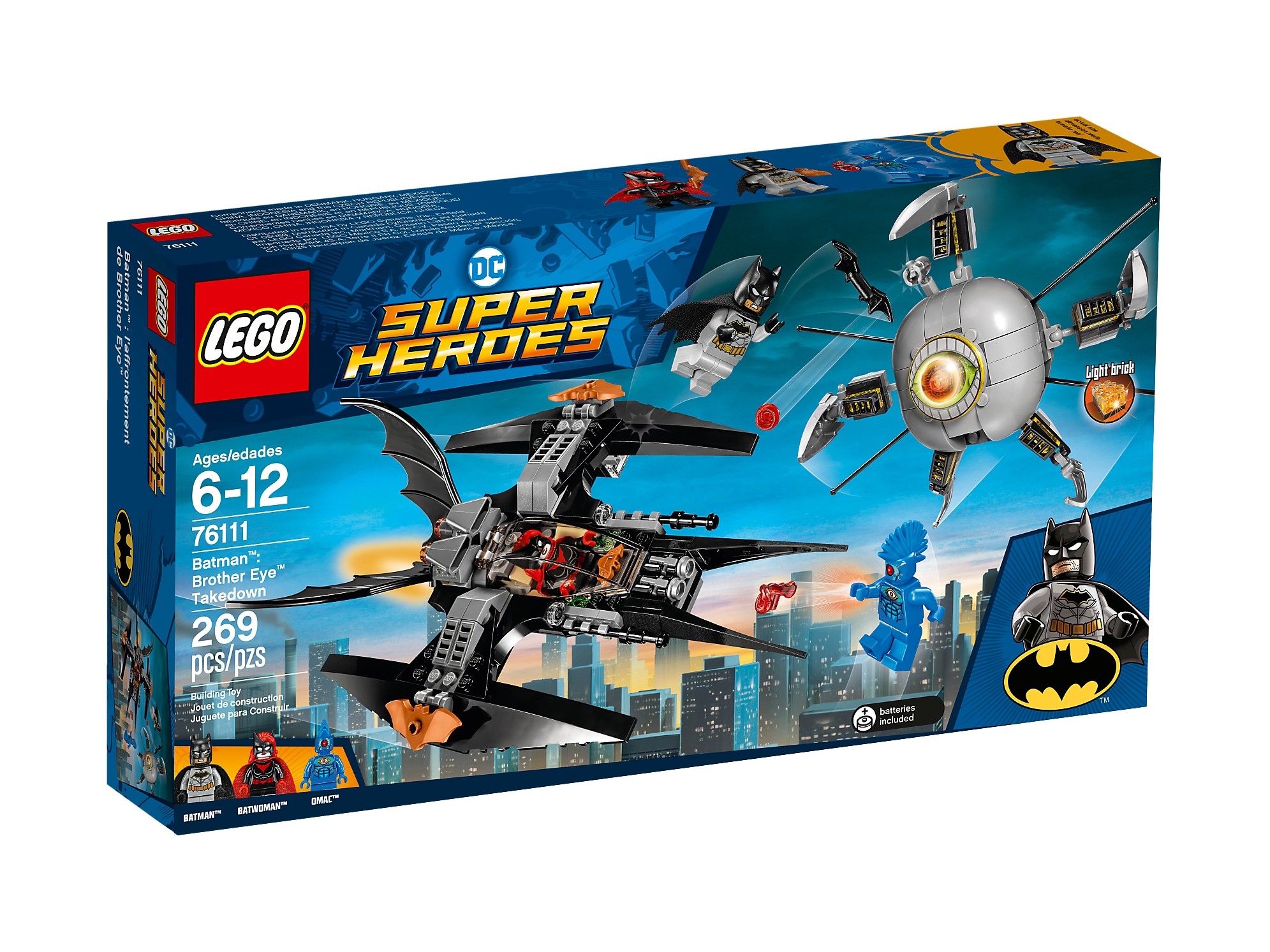 LEGO 76111 DC Batman™: pojedynek z Brother Eye™