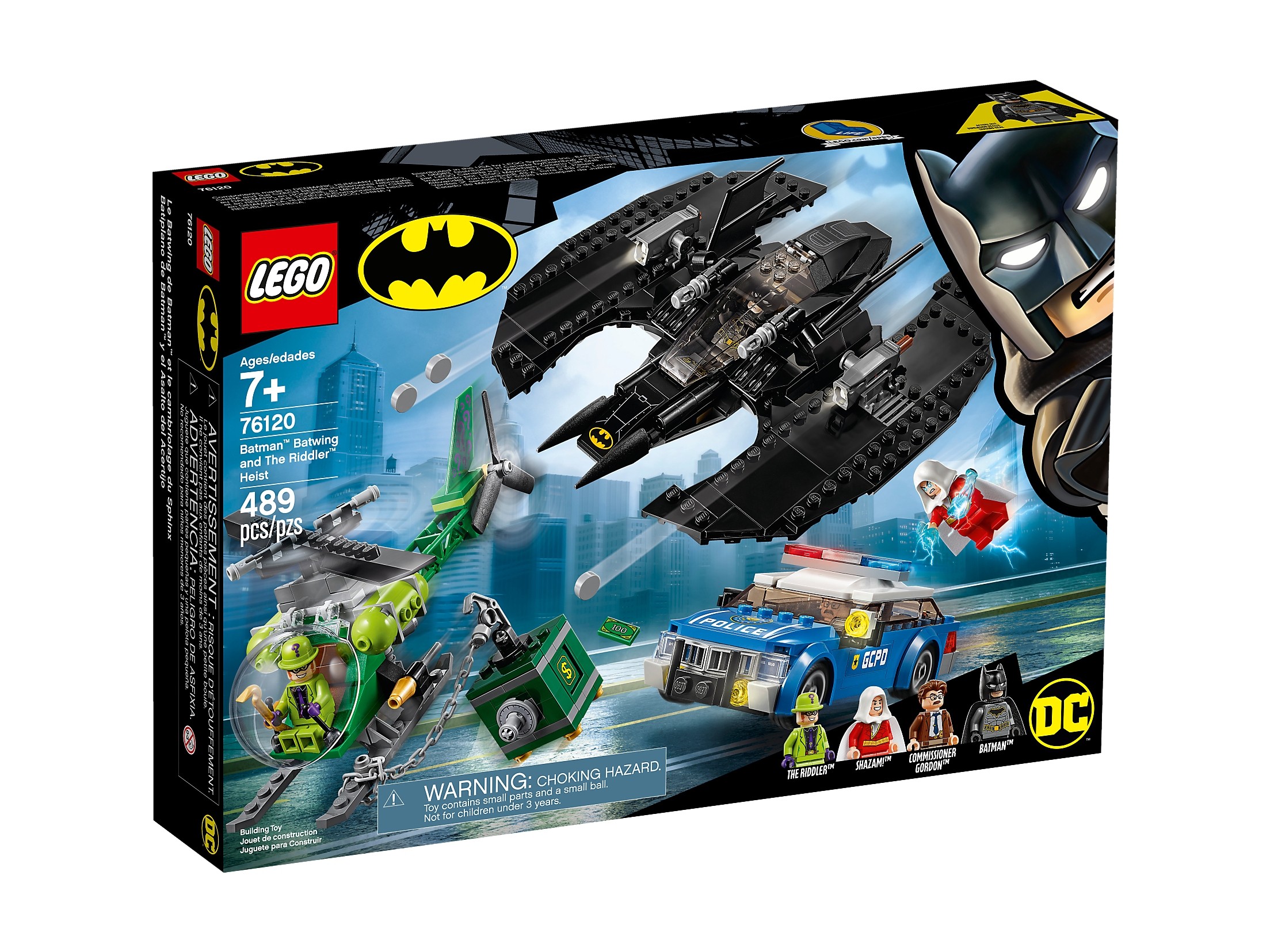 LEGO DC 76120 Batwing i napad Człowieka-Zagadki™