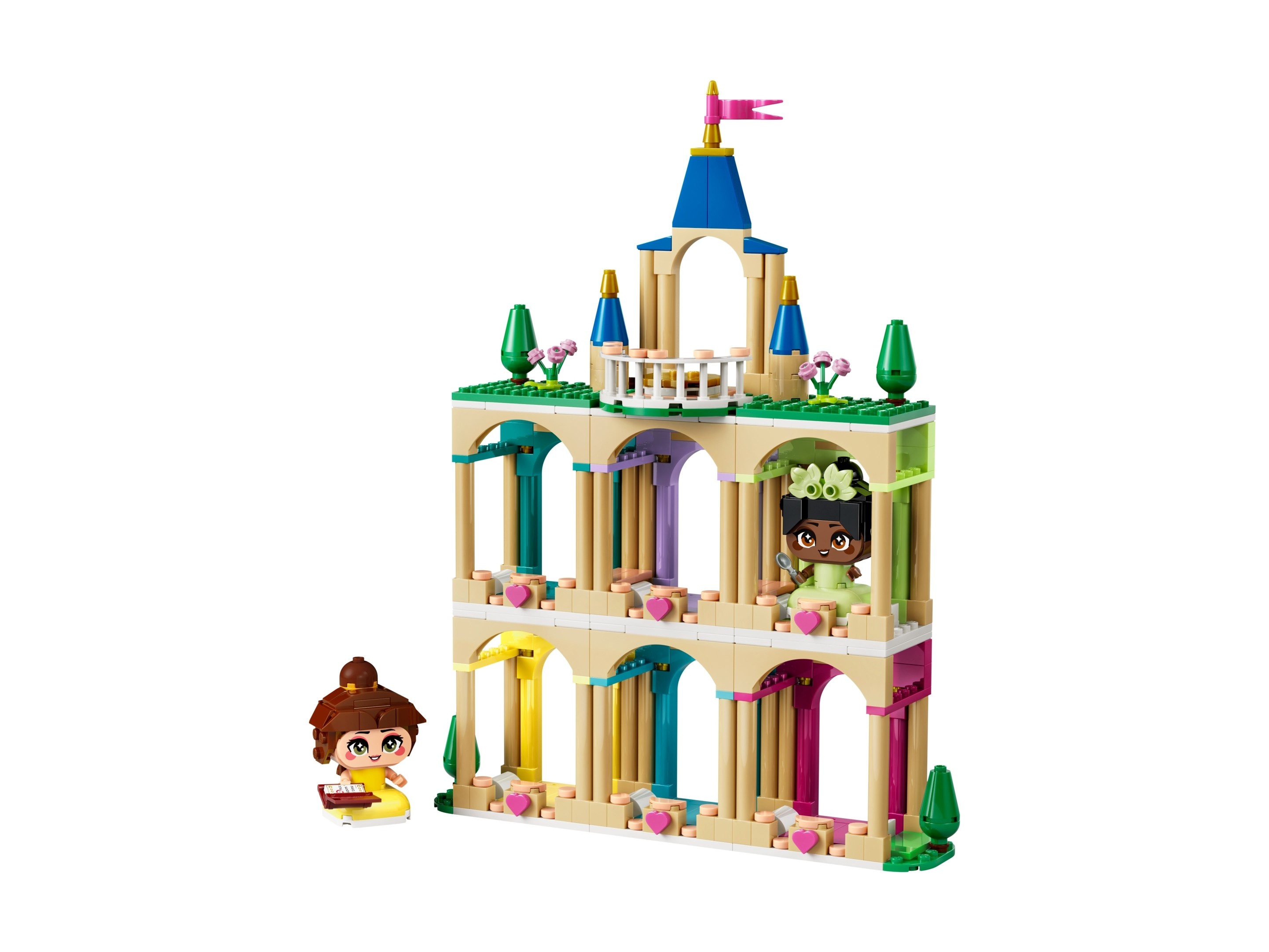 LEGO Disney Mała Bella i Tiana z zamkiem 43291