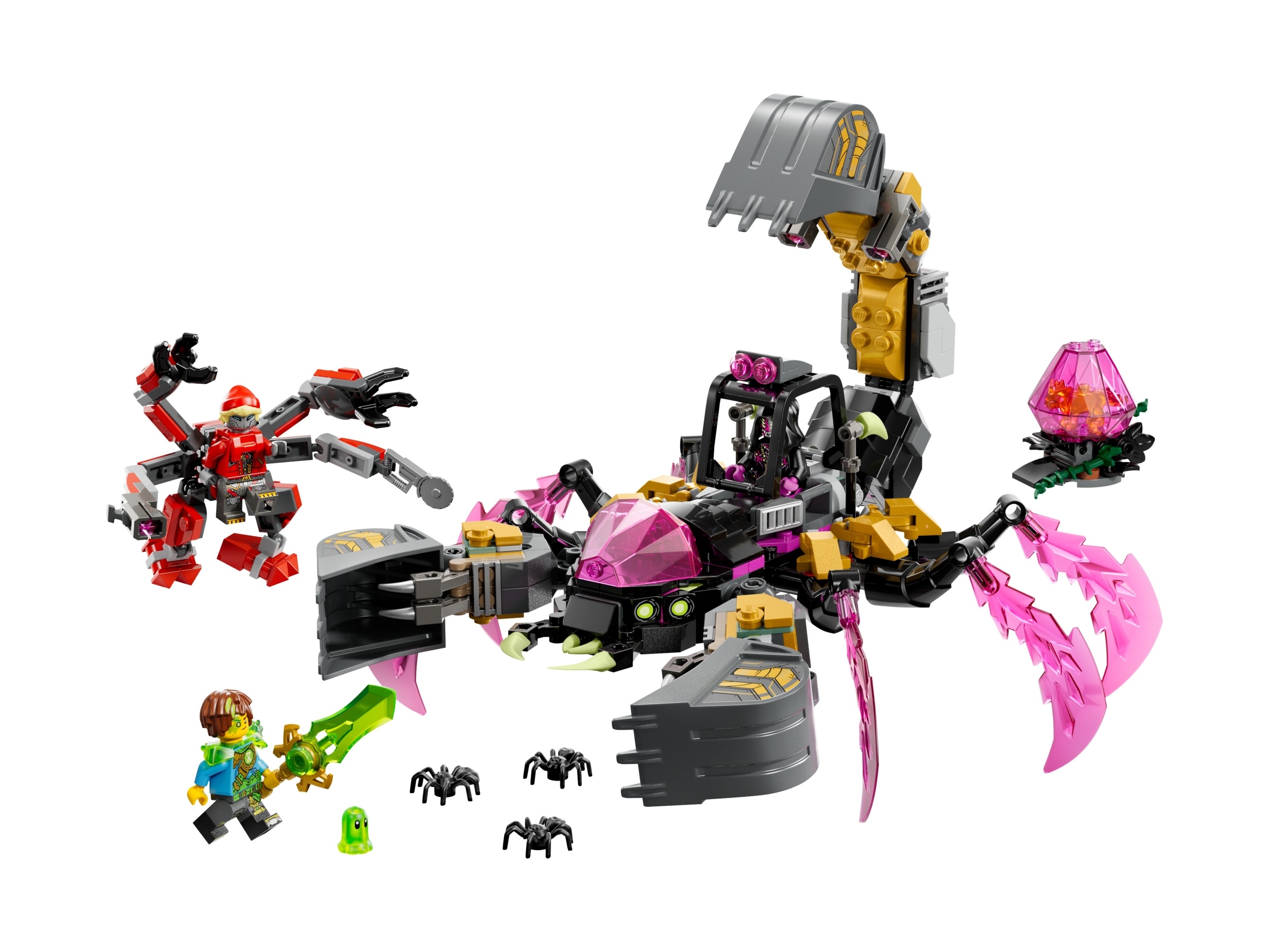 LEGO DREAMZzz 71513 Koszmarna skorpionowa koparka