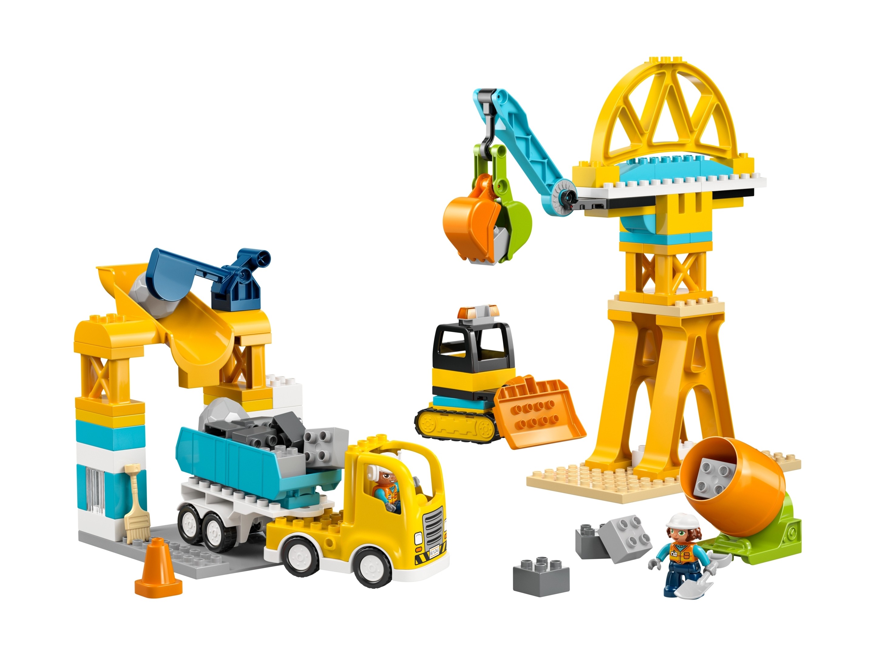 LEGO 10476 Plac budowy z pojazdami 3 w 1