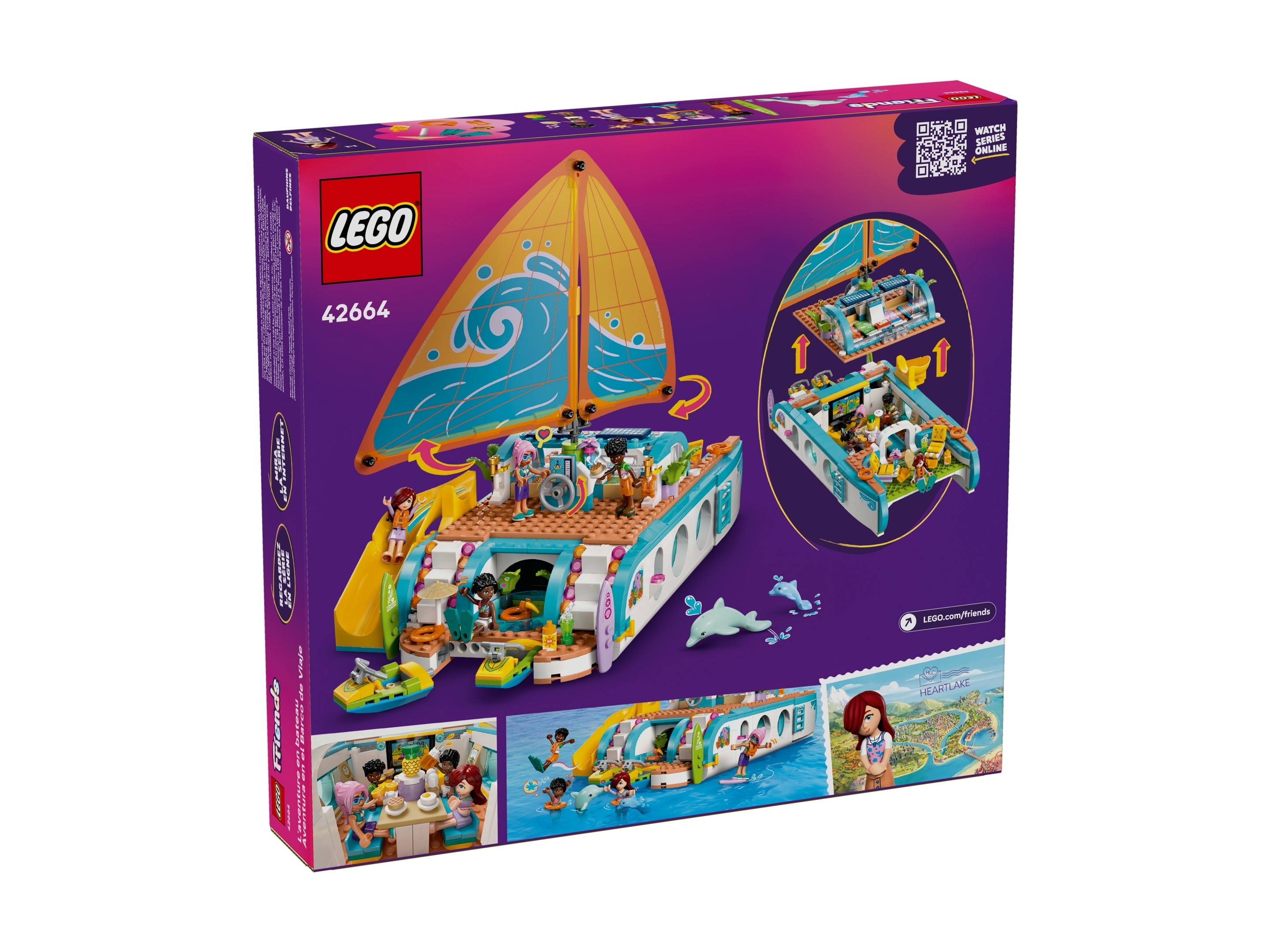 LEGO 42664 Przygoda na łodzi