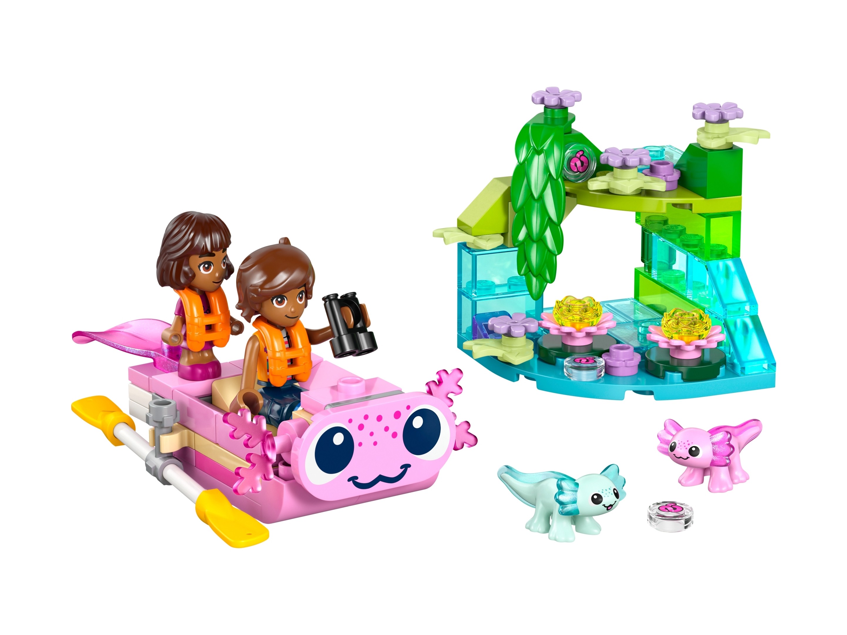 LEGO Friends 42681 Przygoda na aksolotlowej łodzi