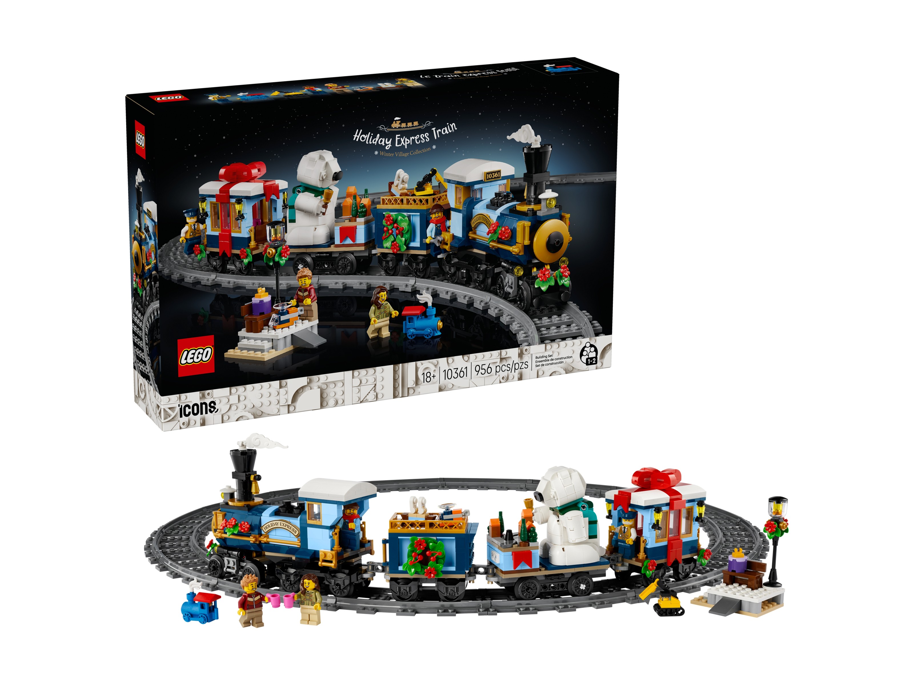 LEGO 10361 Icons Świąteczny ekspres