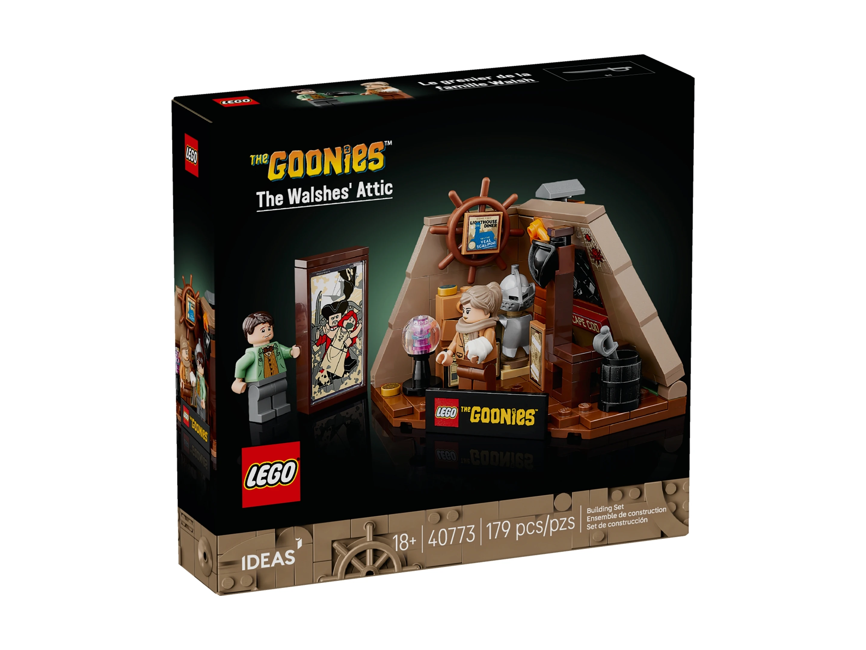 LEGO Ideas Goonies: strych Walshów 40773