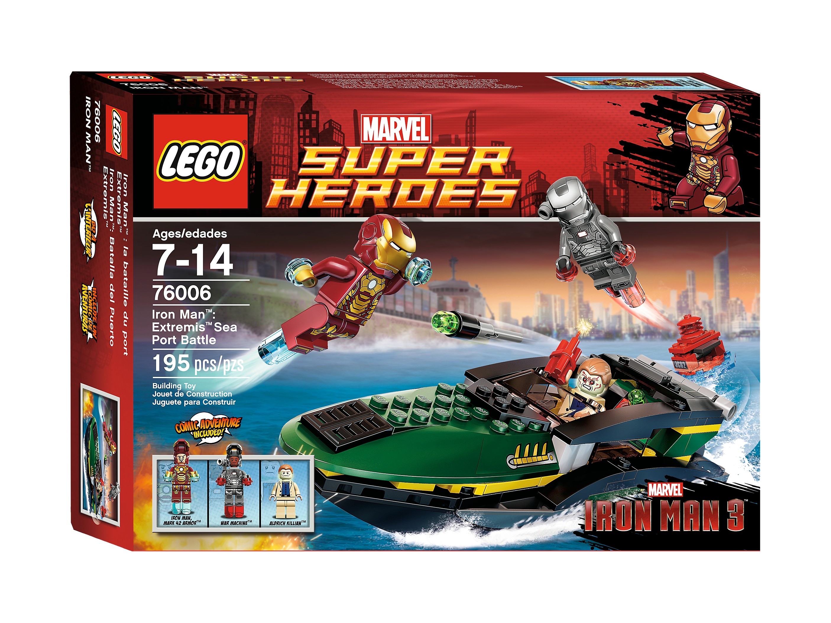 LEGO Marvel 76006 Iron Man™: Bitwa o port Extremis™