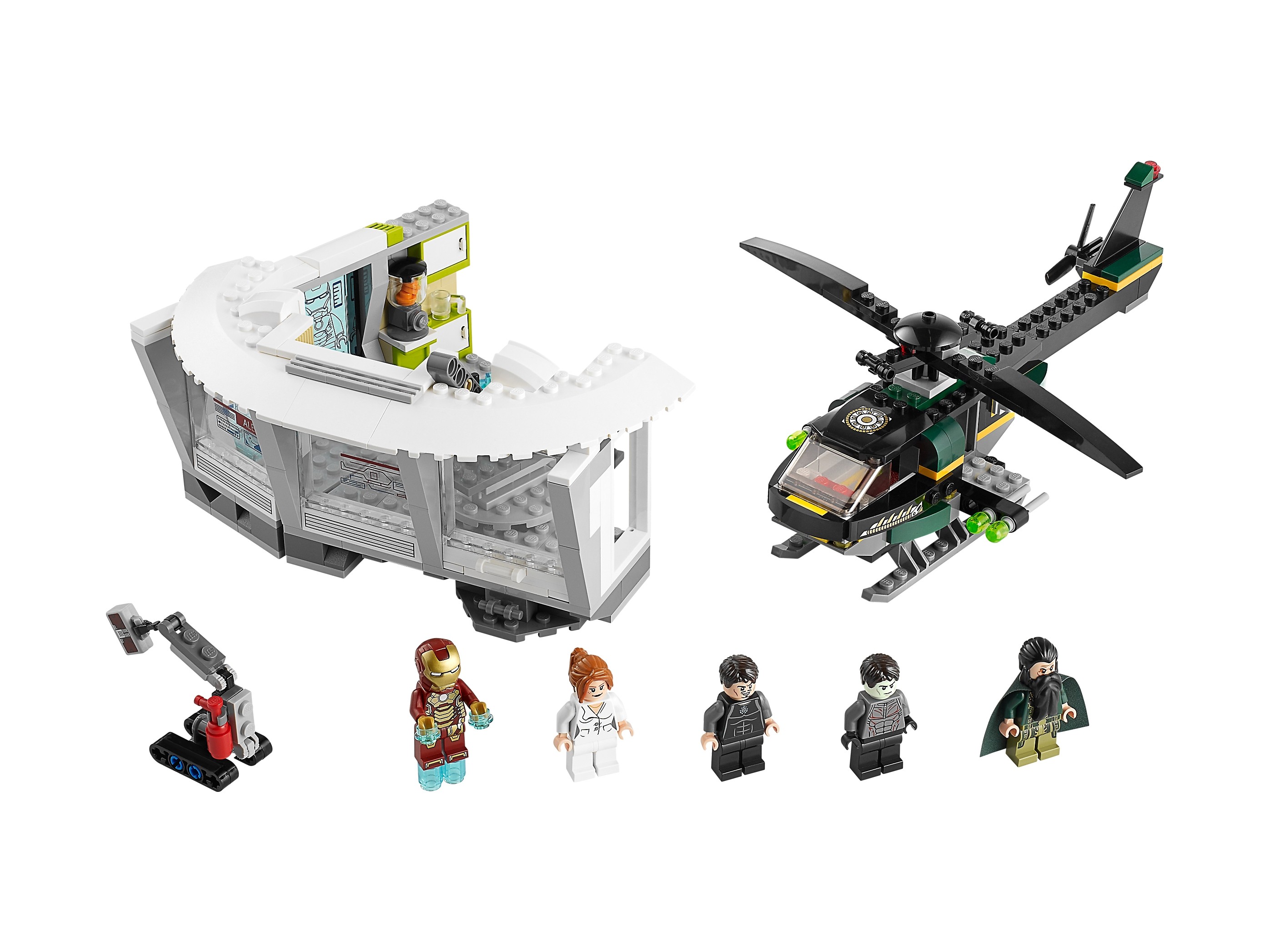 LEGO 76007 Iron Man™: Atak na posiadłość w Malibu