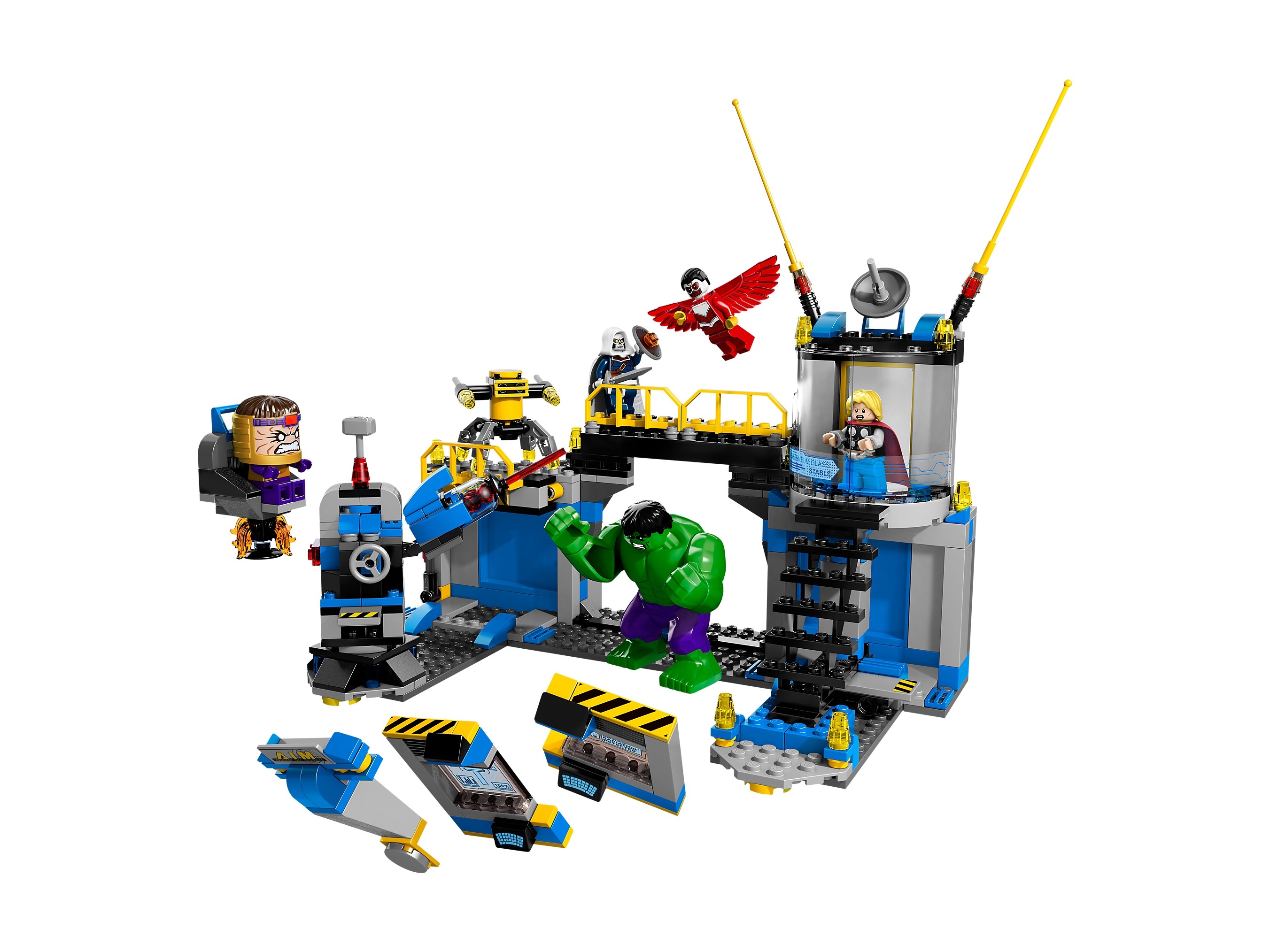 LEGO Marvel Zniszczenie laboratorium Hulka™ 76018