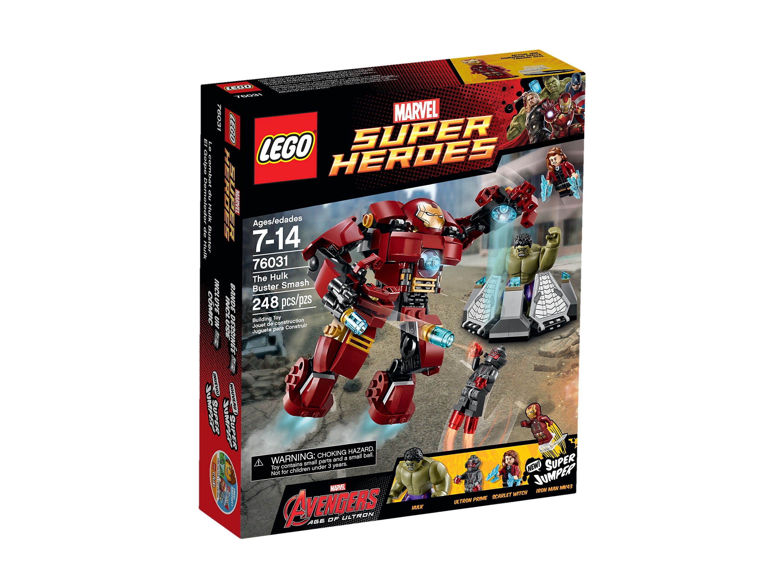 LEGO 76031 Hulk Buster atakuje
