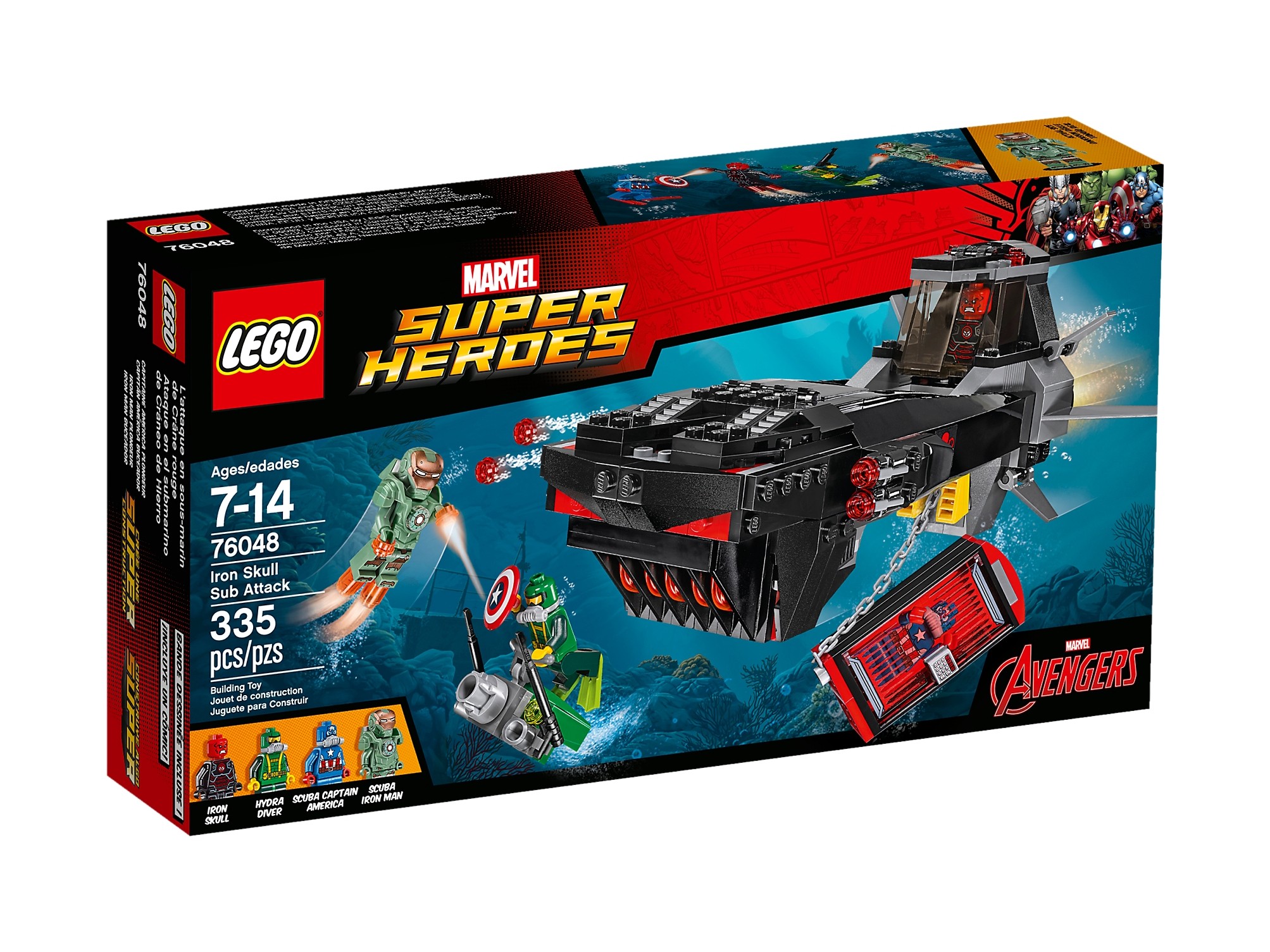 LEGO Marvel 76048 Atak Żelaznej Czaszki