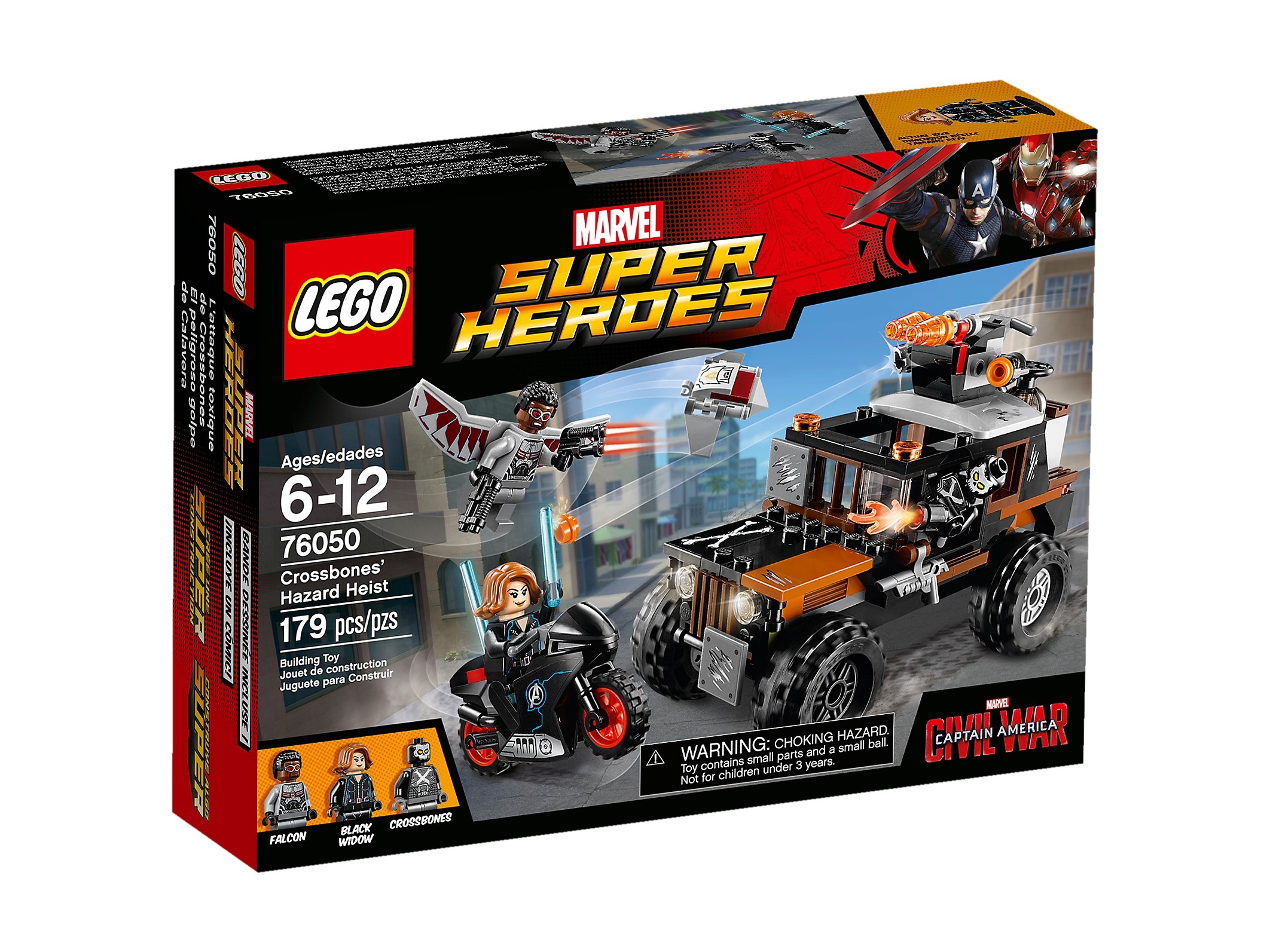 LEGO Marvel 76050 Pościg za Crossbonesem