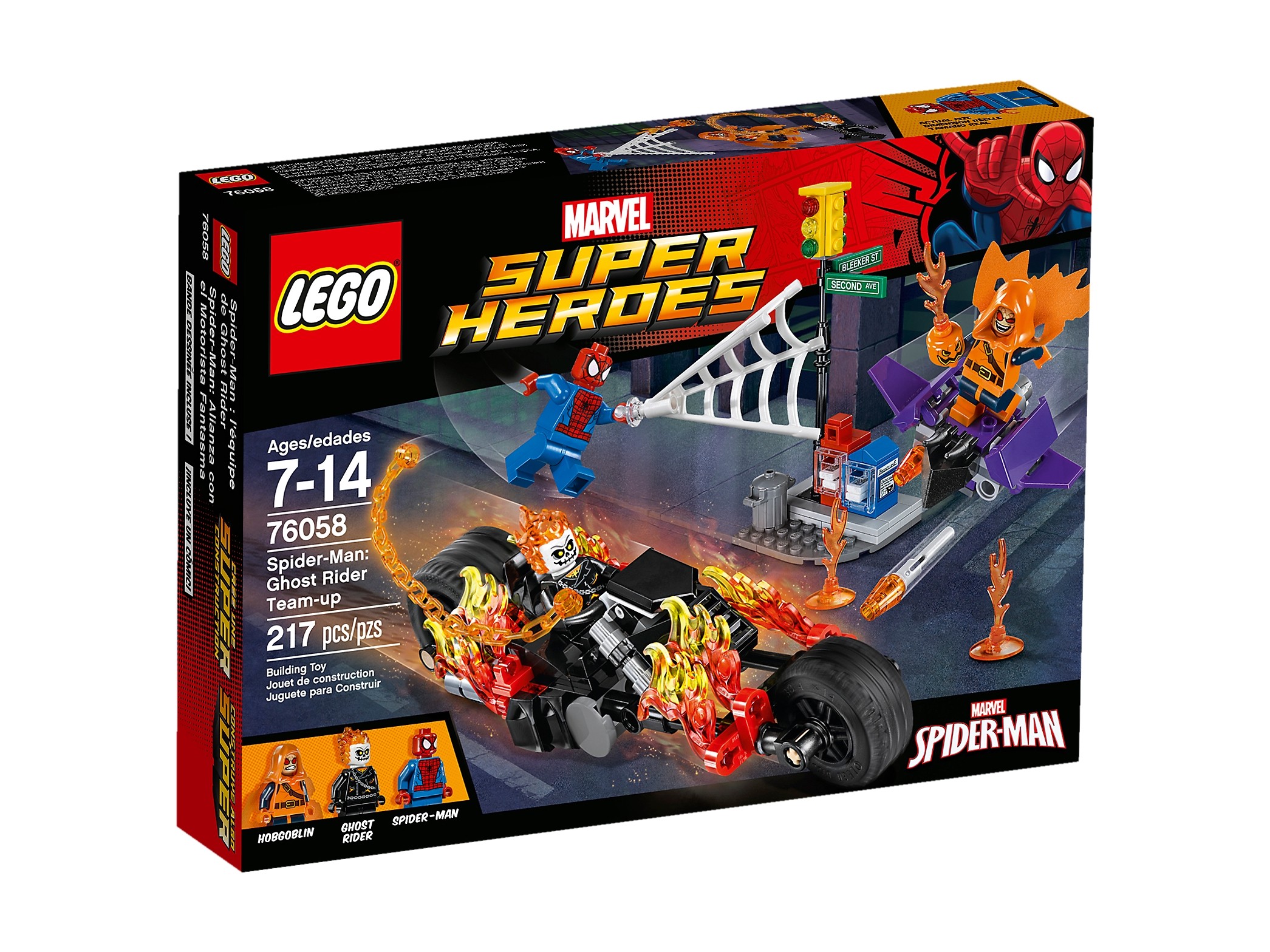 LEGO 76058 Marvel Spiderman: Atak Upiornych Jeźdźców
