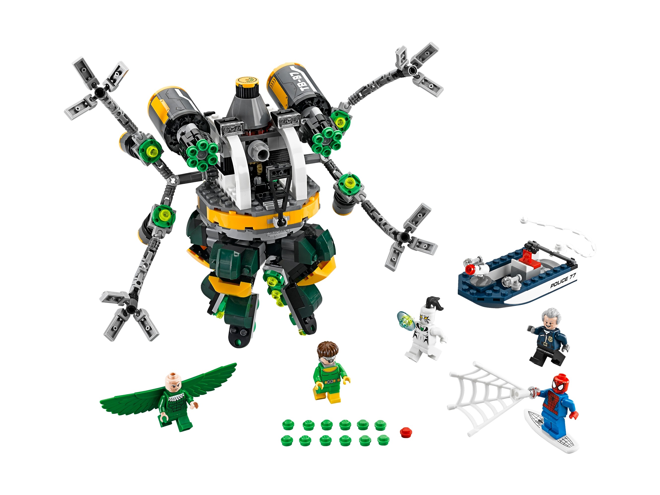 LEGO Marvel Spiderman: Pułapka z mackami Doc Ocka 76059