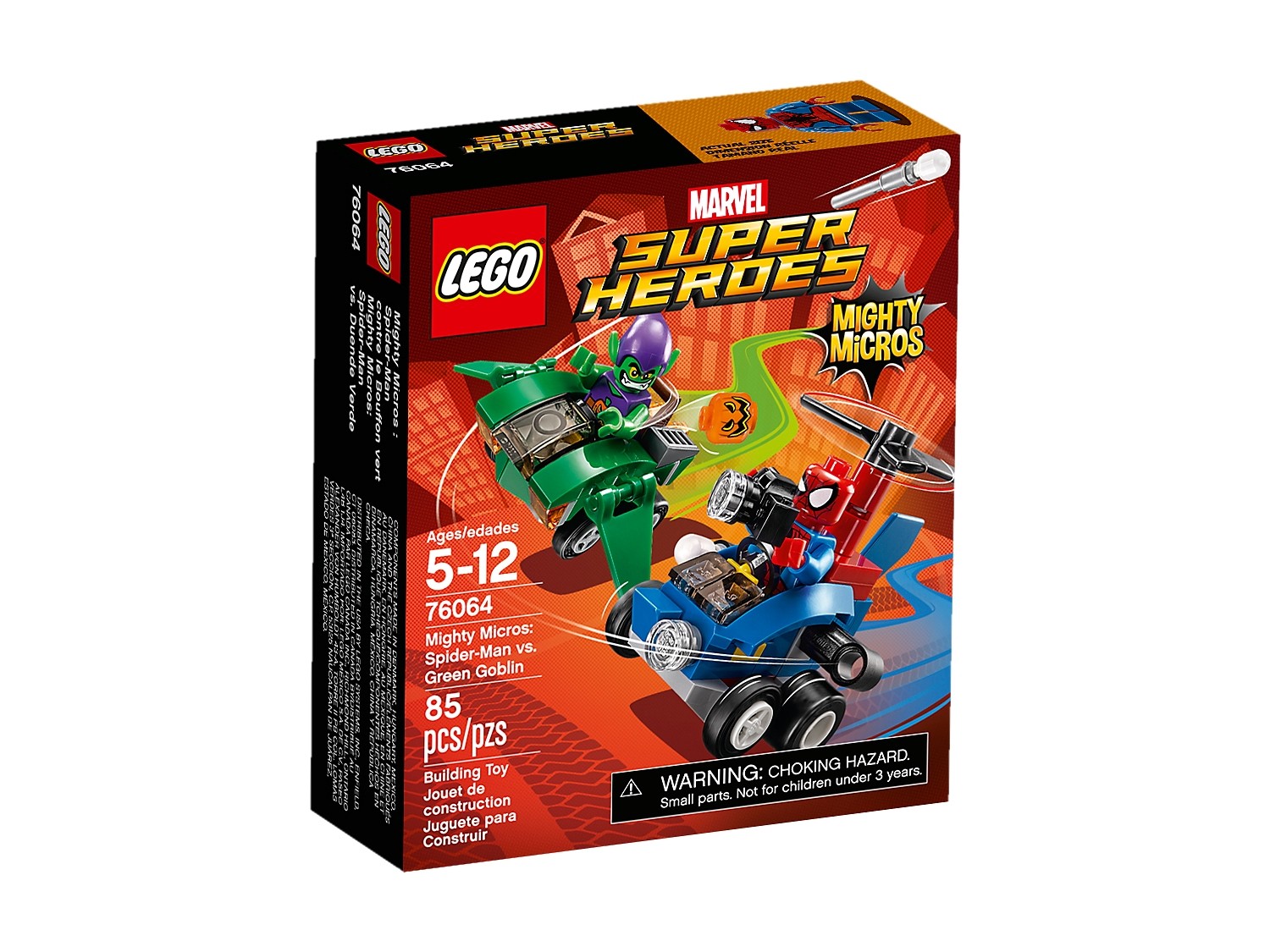 LEGO Marvel 76064 Spiderman kontra Zielony Goblin