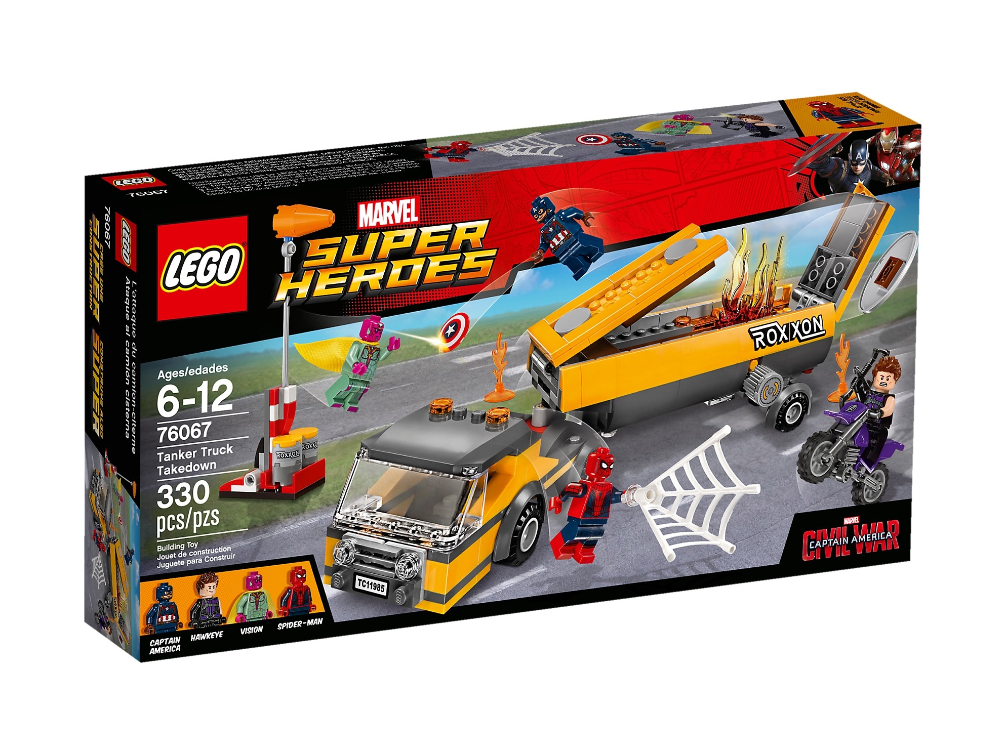 LEGO Marvel Zatrzymanie cysterny 76067