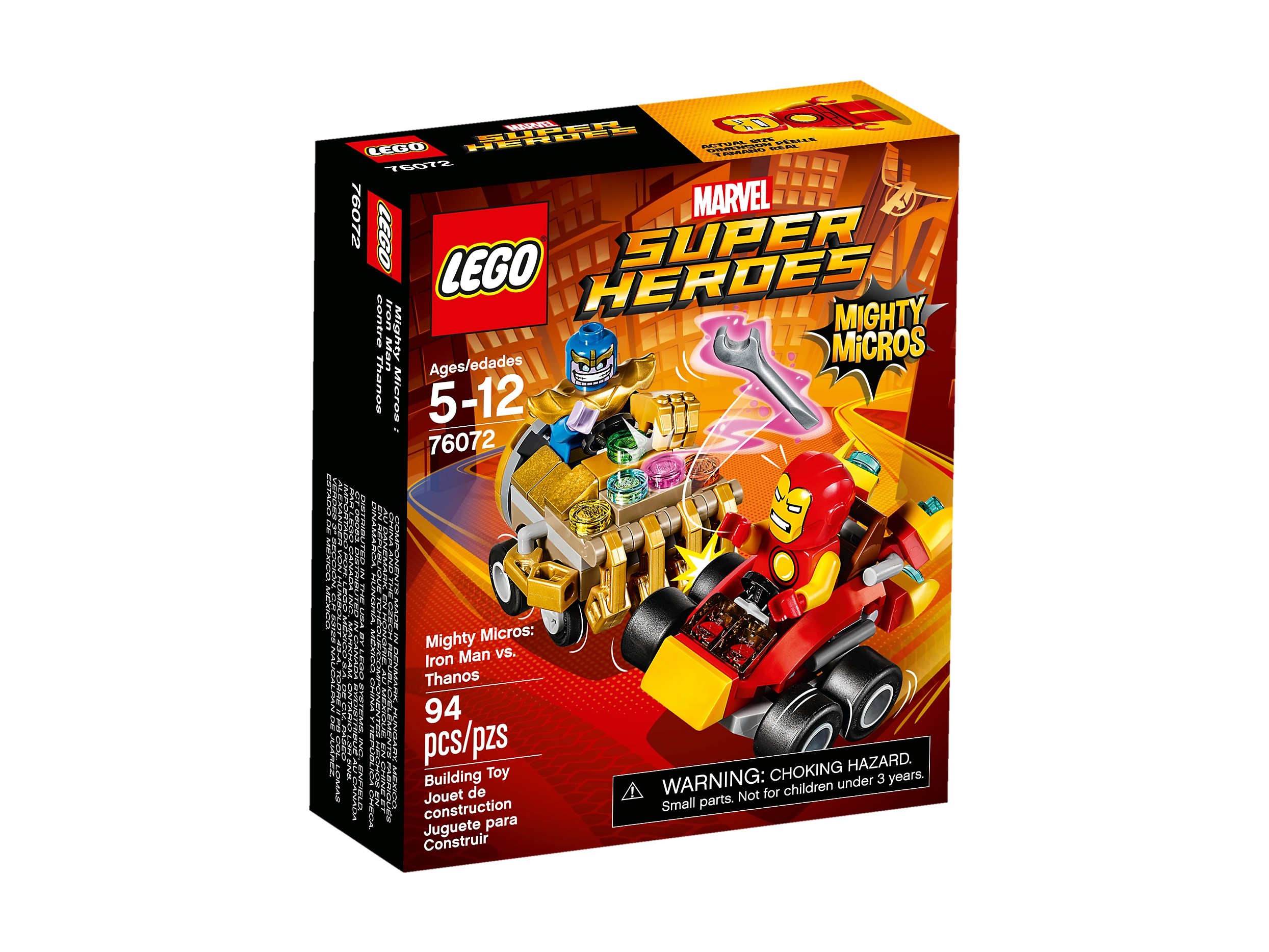 LEGO 76072 Marvel Iron Man kontra Thanos