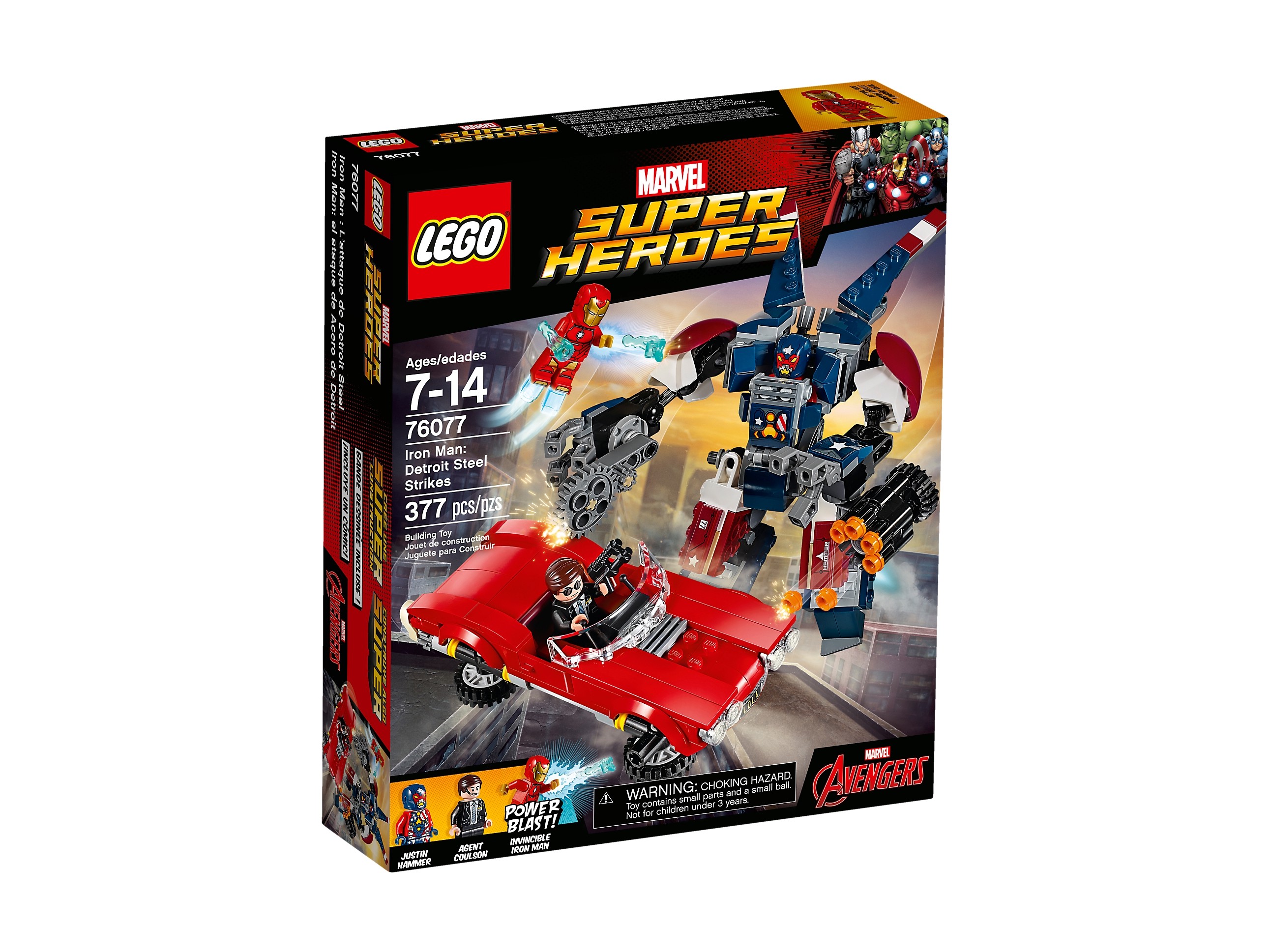 LEGO 76077 Iron Man: Detroit Steel atakuje