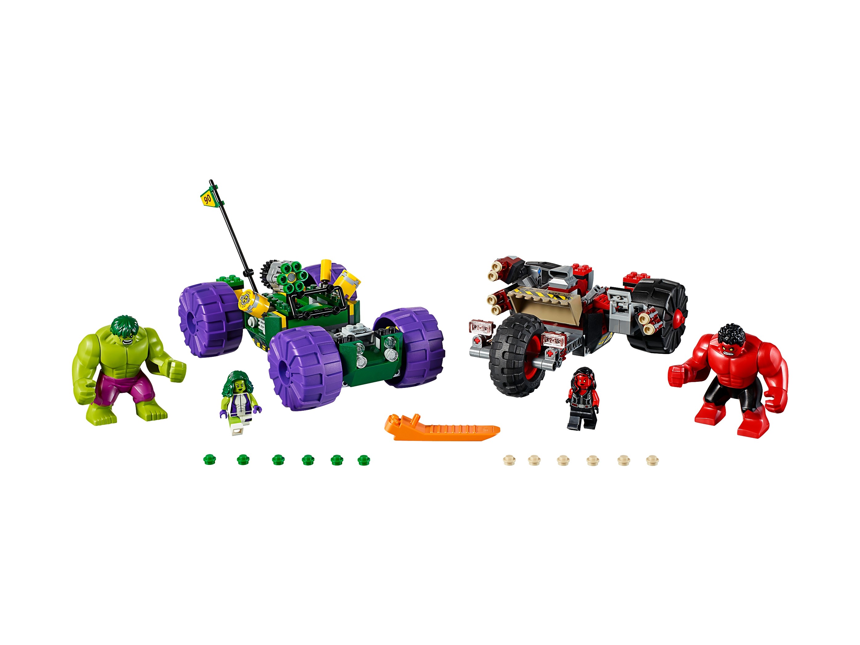 LEGO 76078 Marvel Hulk kontra Czerwony Hulk