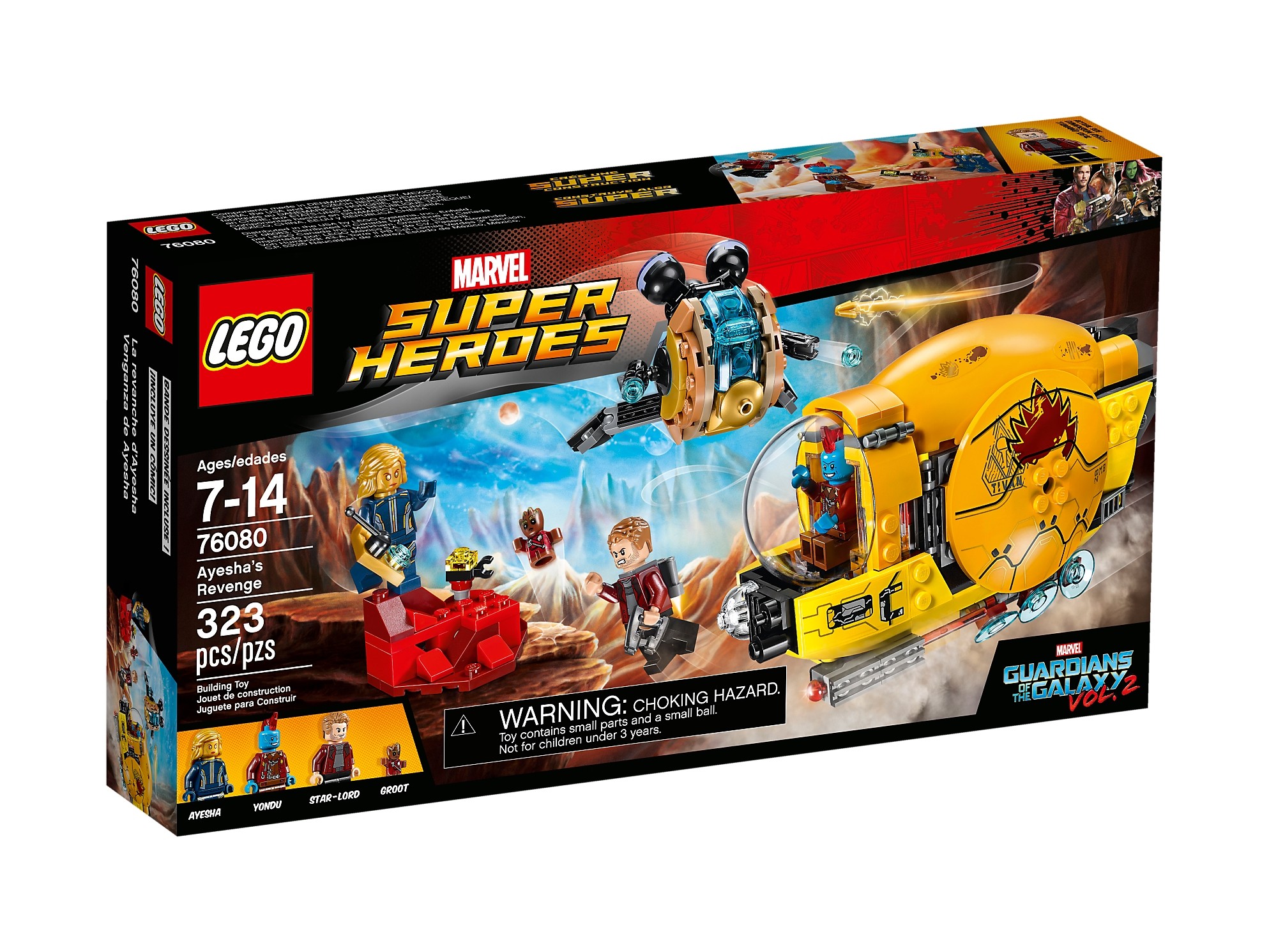 LEGO Marvel Zemsta Ayeshy 76080