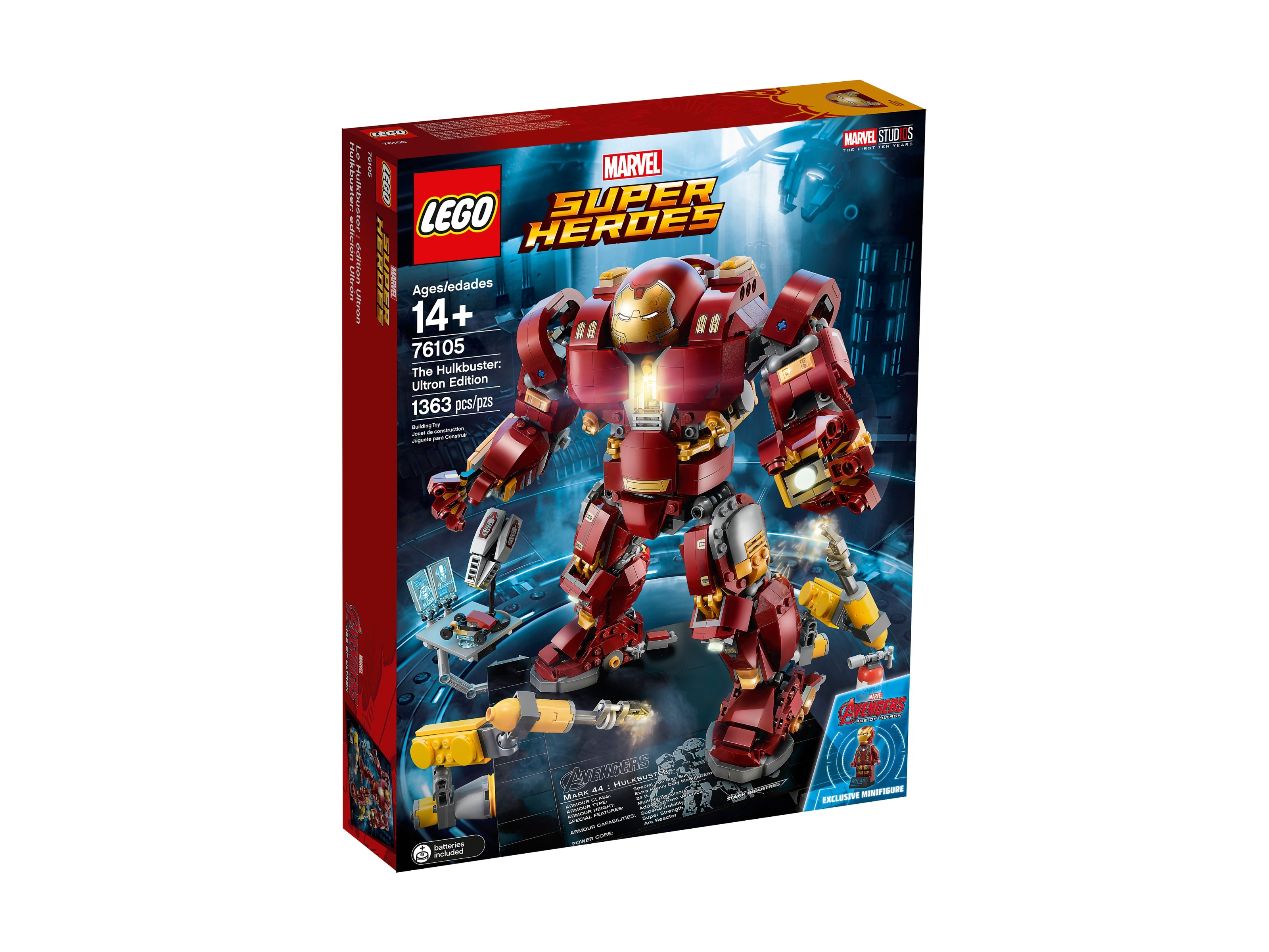 LEGO 76105 Marvel Hulkbuster: wersja Ultron