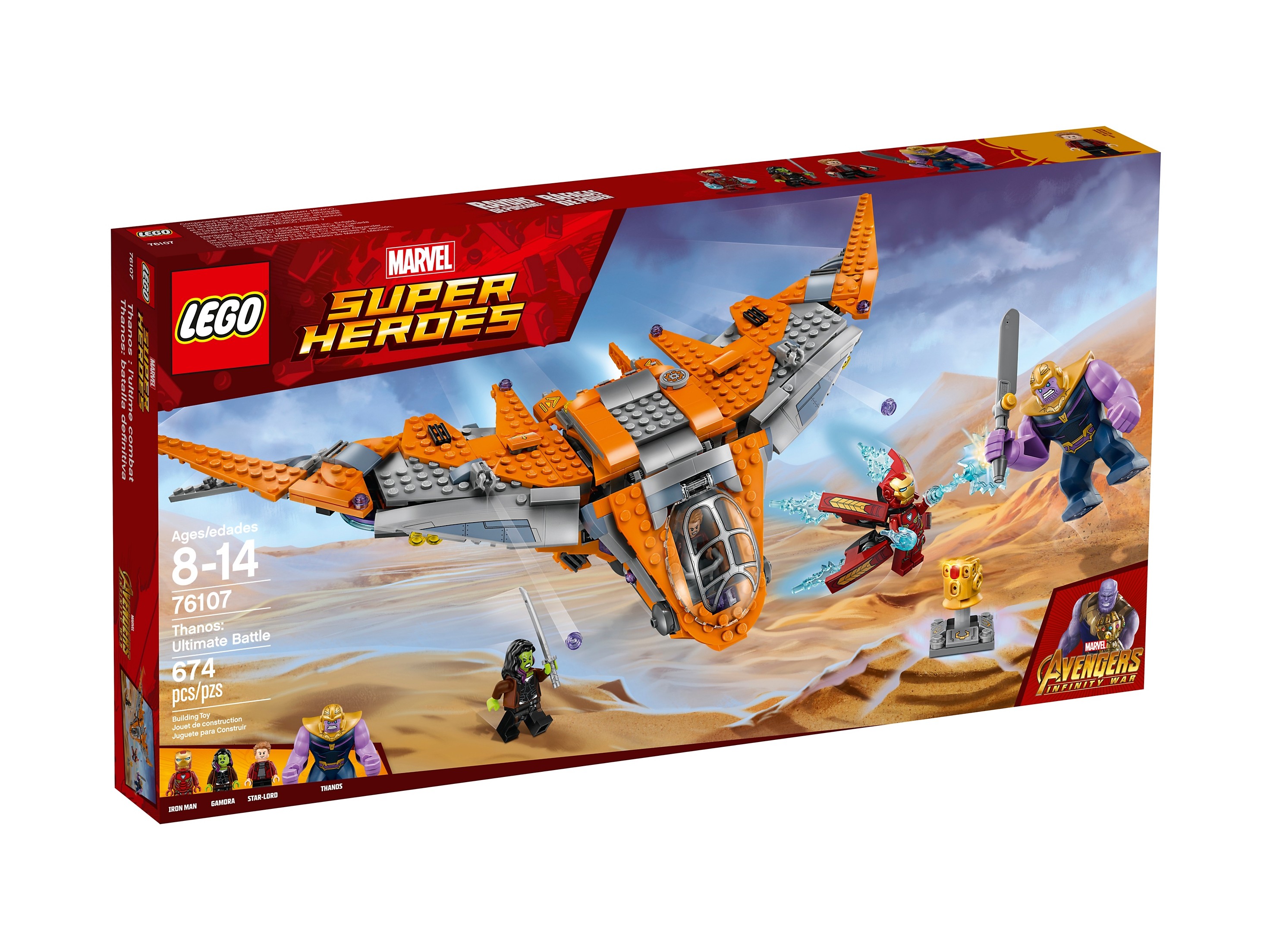 LEGO 76107 Thanos: ostateczna walka