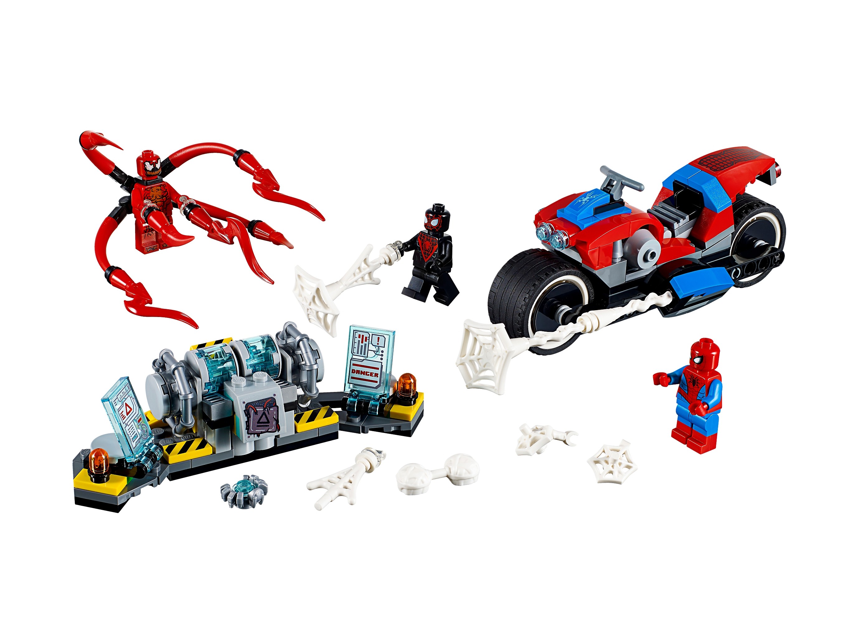 LEGO Marvel Pościg motocyklowy Spider-Mana 76113