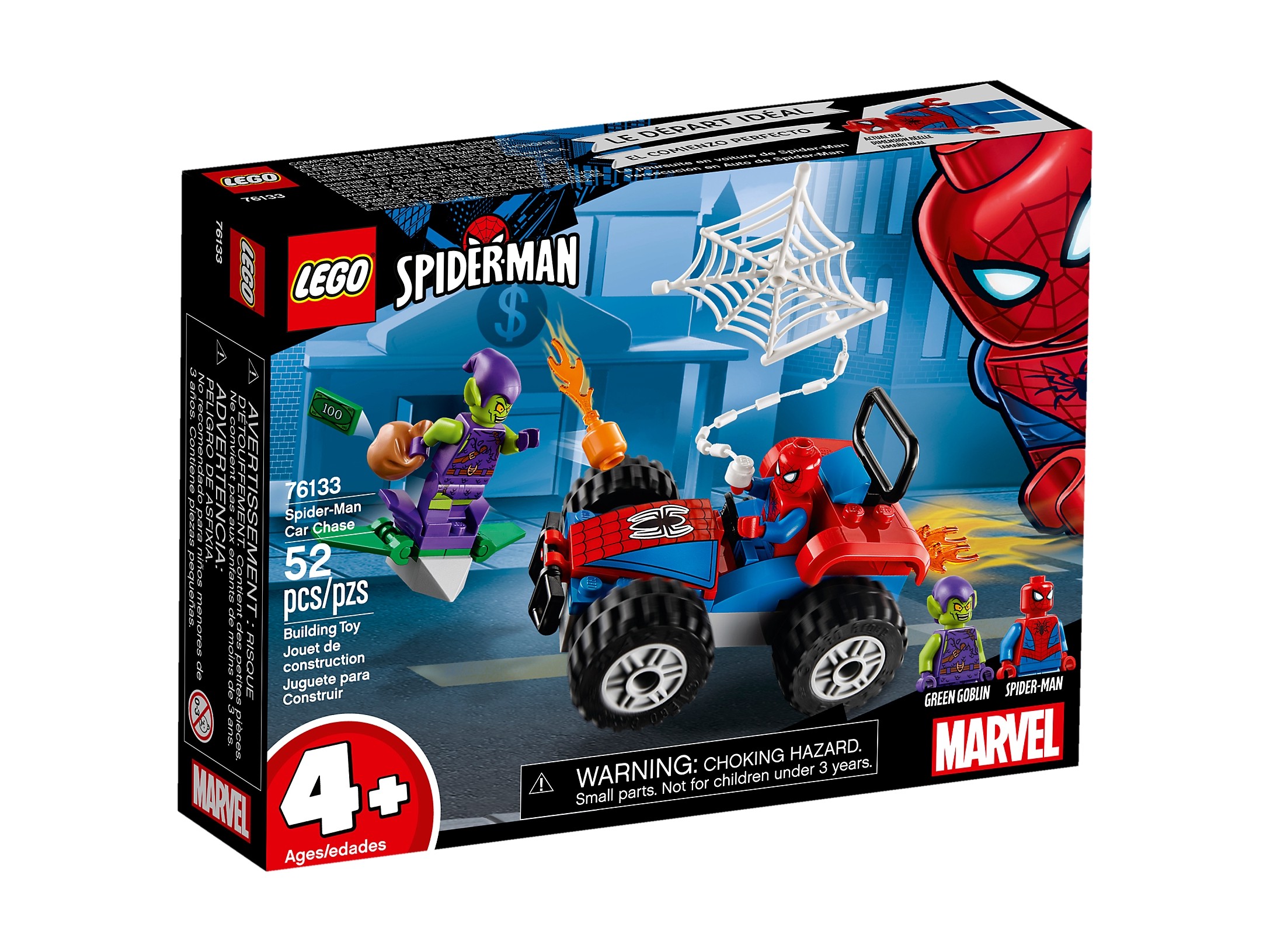 LEGO Marvel Pościg samochodowy Spider-Mana 76133