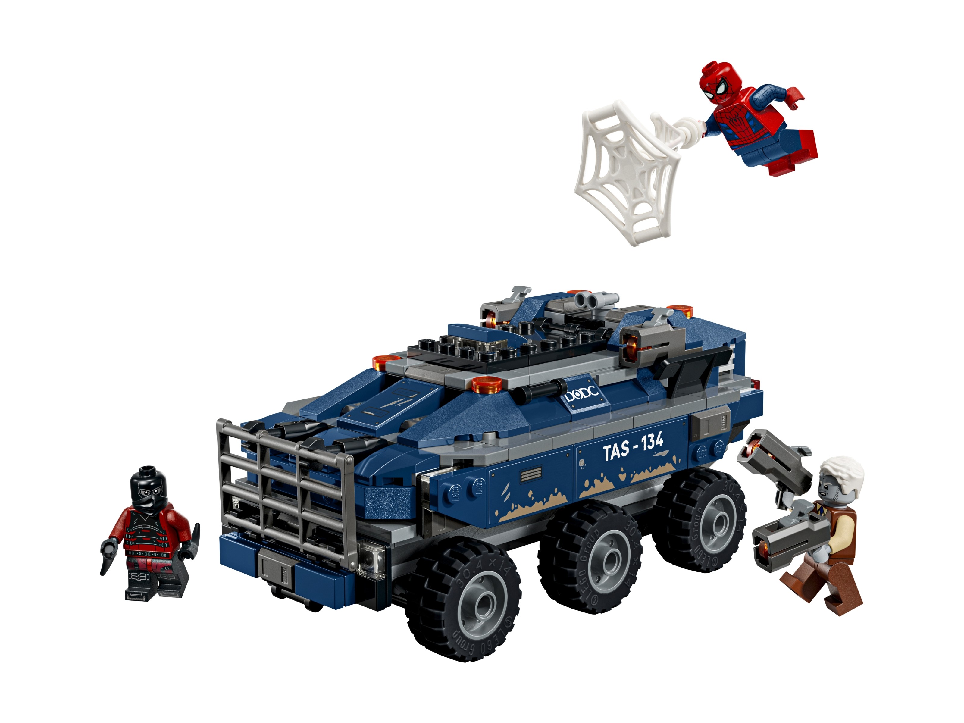 LEGO 76349 Marvel Pościg Spider-Mana za więźniarką