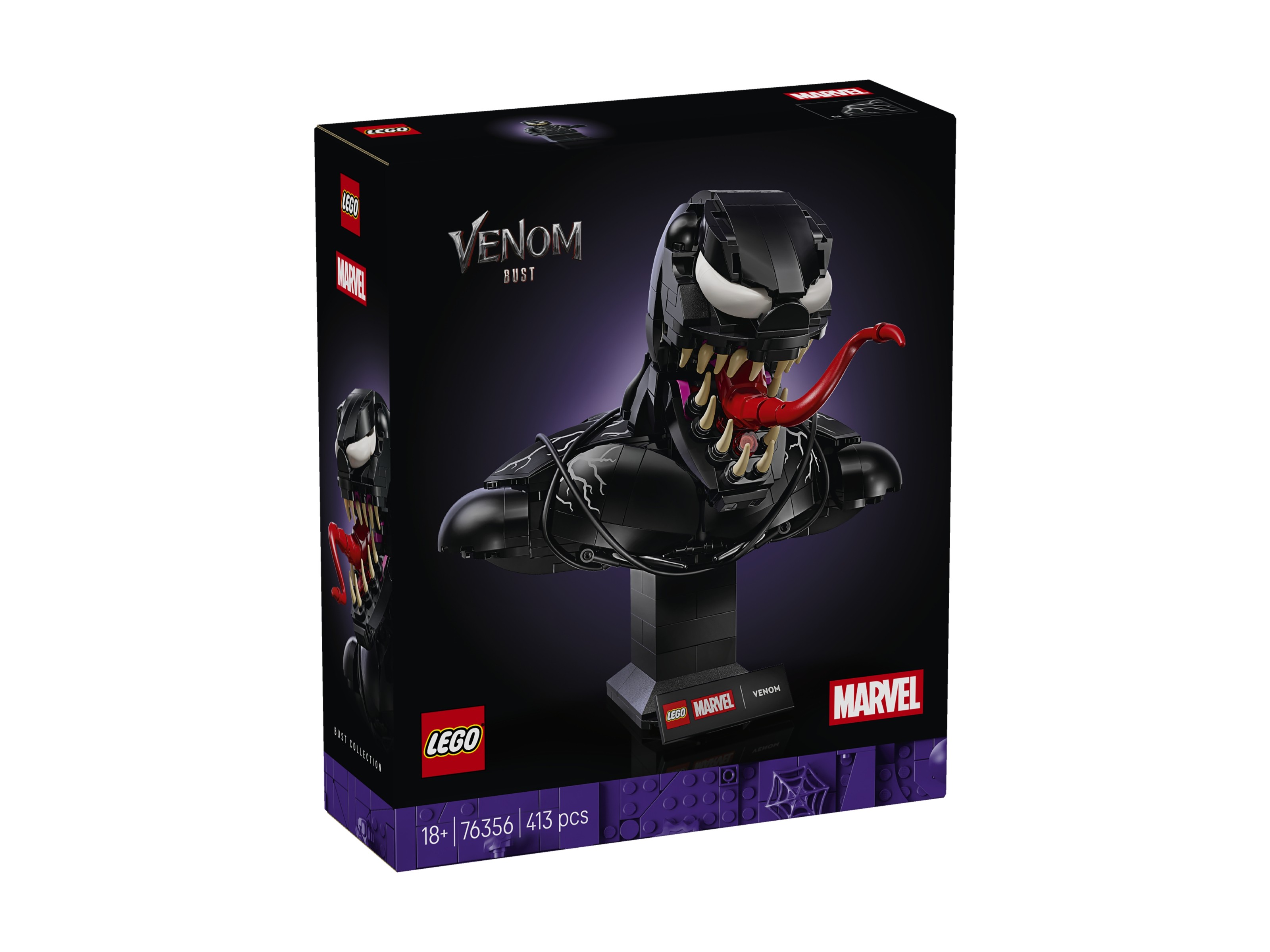 LEGO Marvel Popiersie Venoma 76356