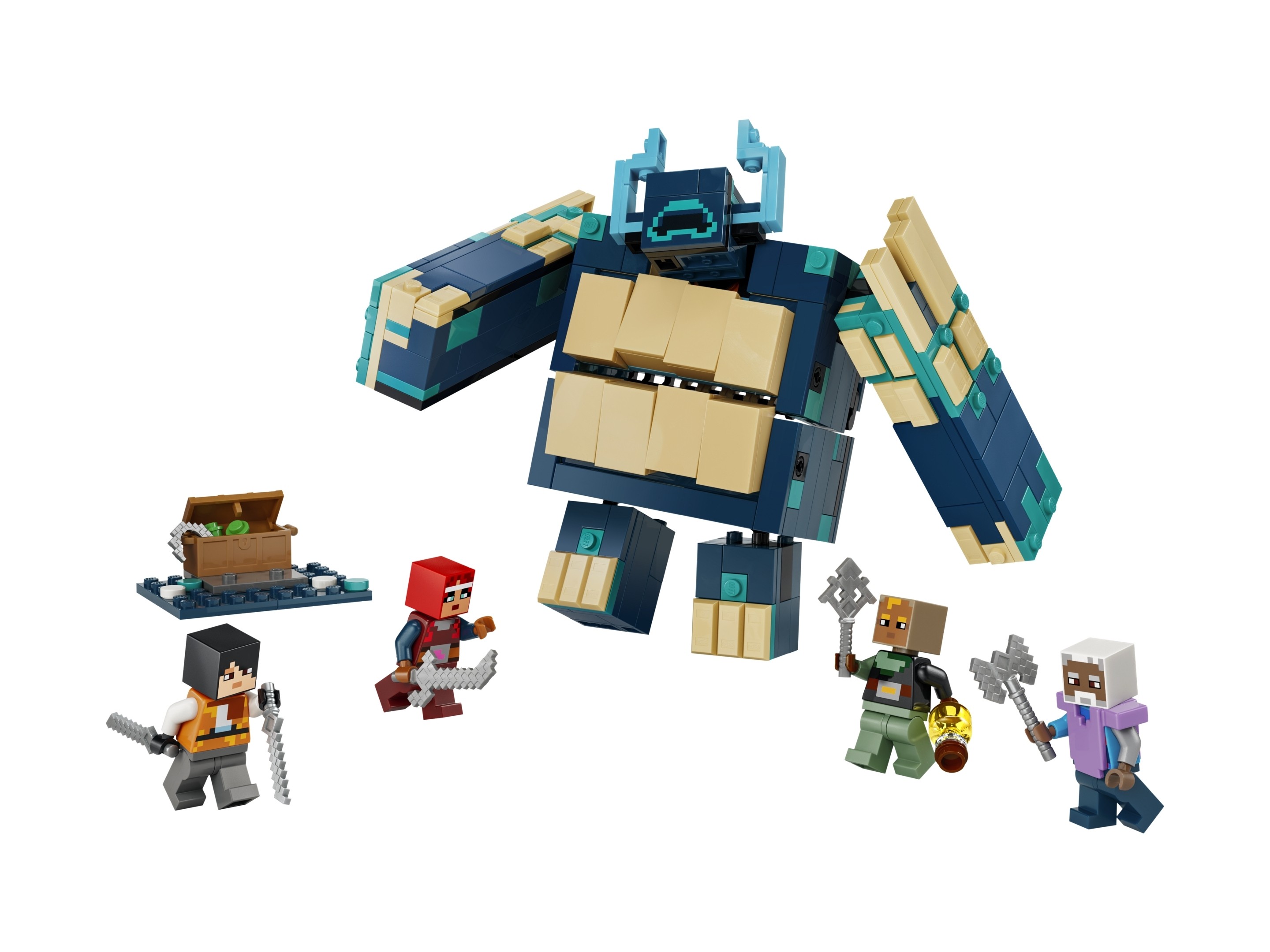 LEGO 21591 Minecraft Bitwa z Twisted Wardenem