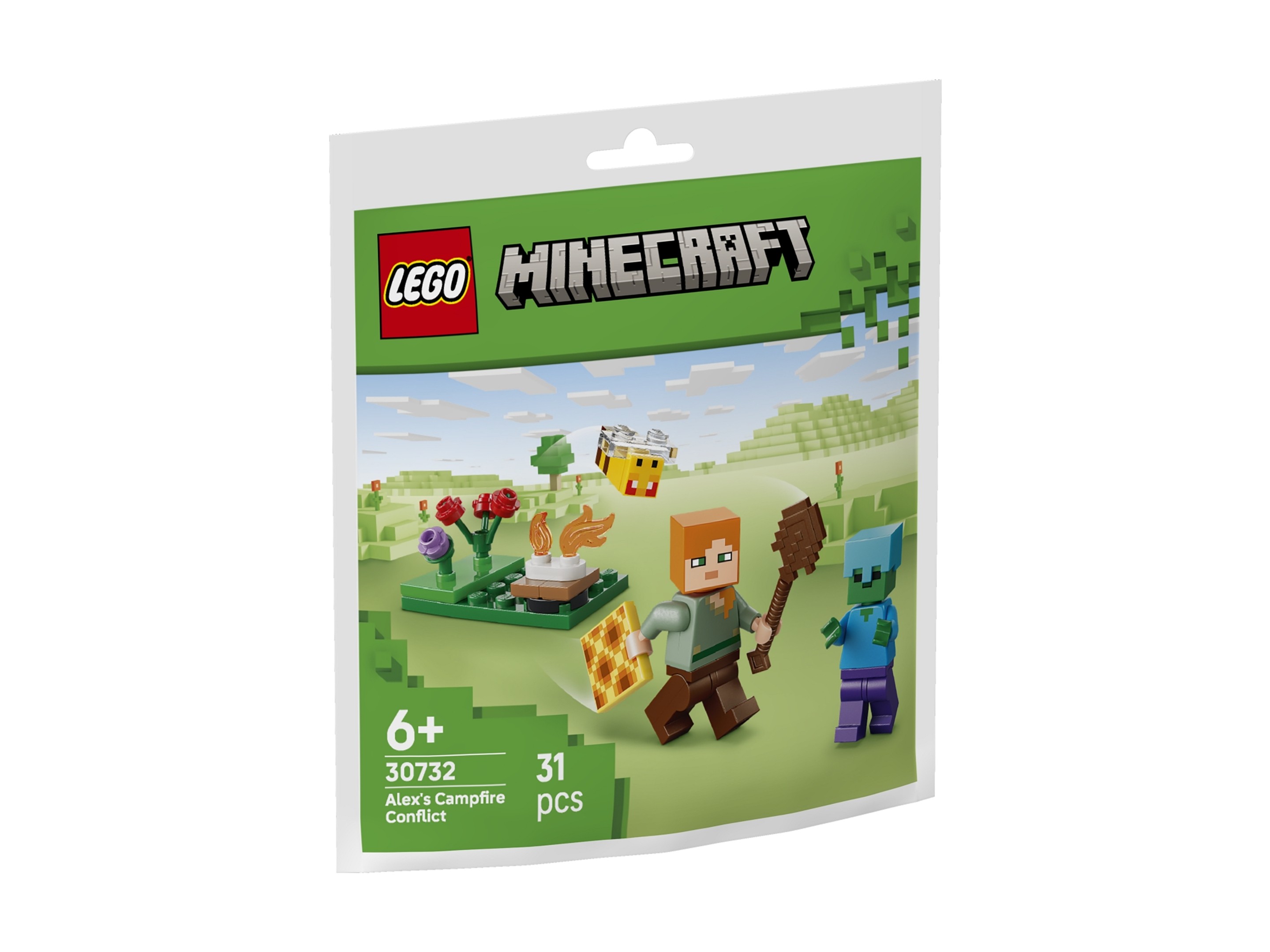 LEGO Minecraft Potyczka Alex przy ognisku 30732
