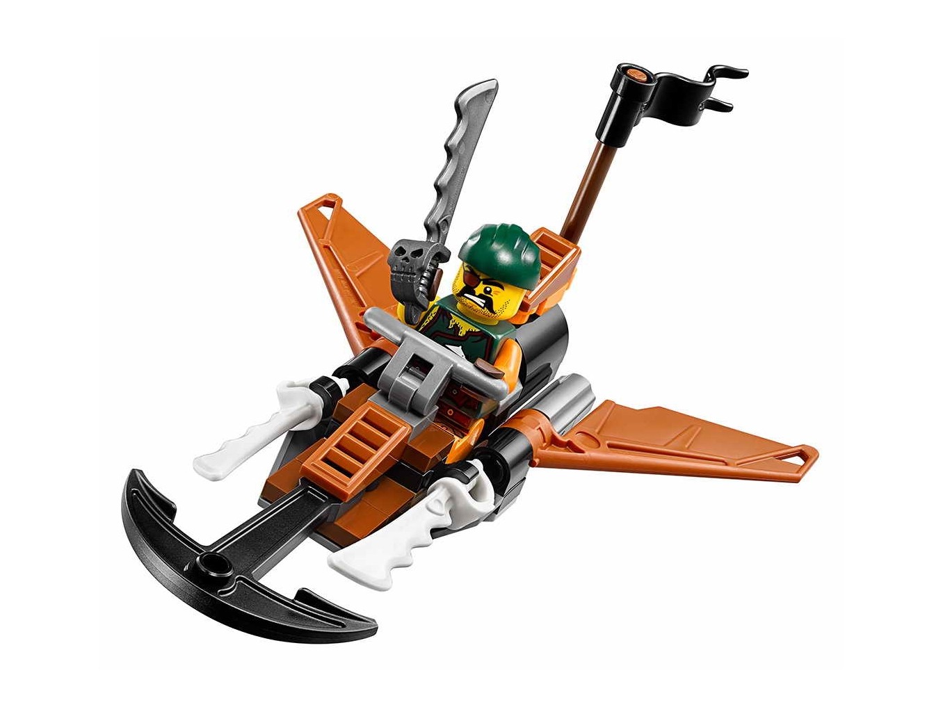 LEGO NINJAGO Odrzutowiec z kotwicą 30423