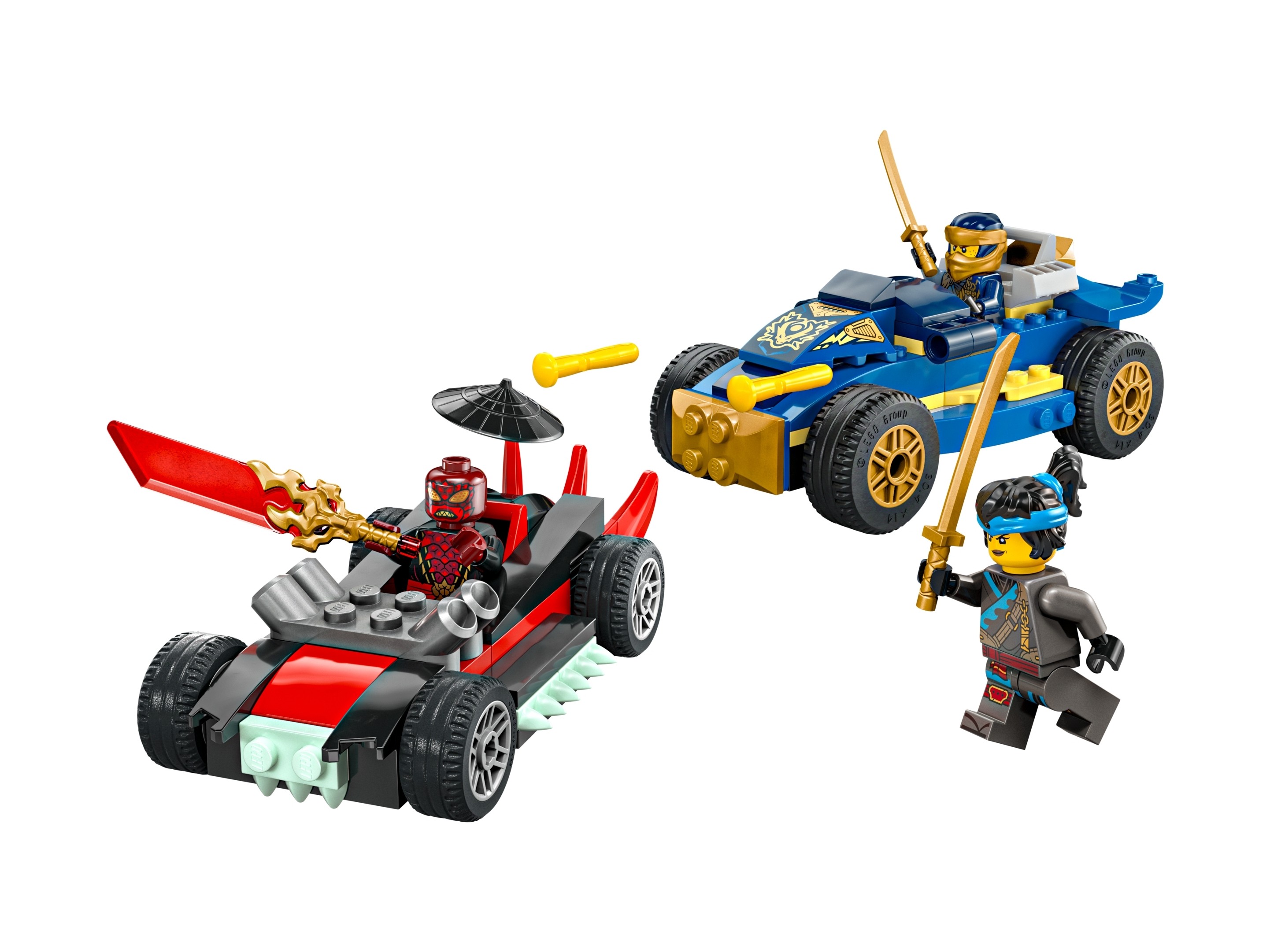 LEGO NINJAGO Pojedynek wyścigowy Rogue kontra Drix 71840