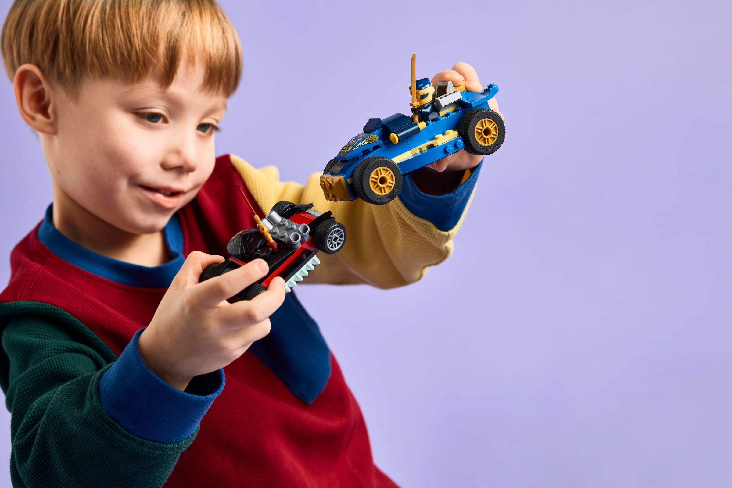 LEGO 71840 NINJAGO Pojedynek wyścigowy Rogue kontra Drix