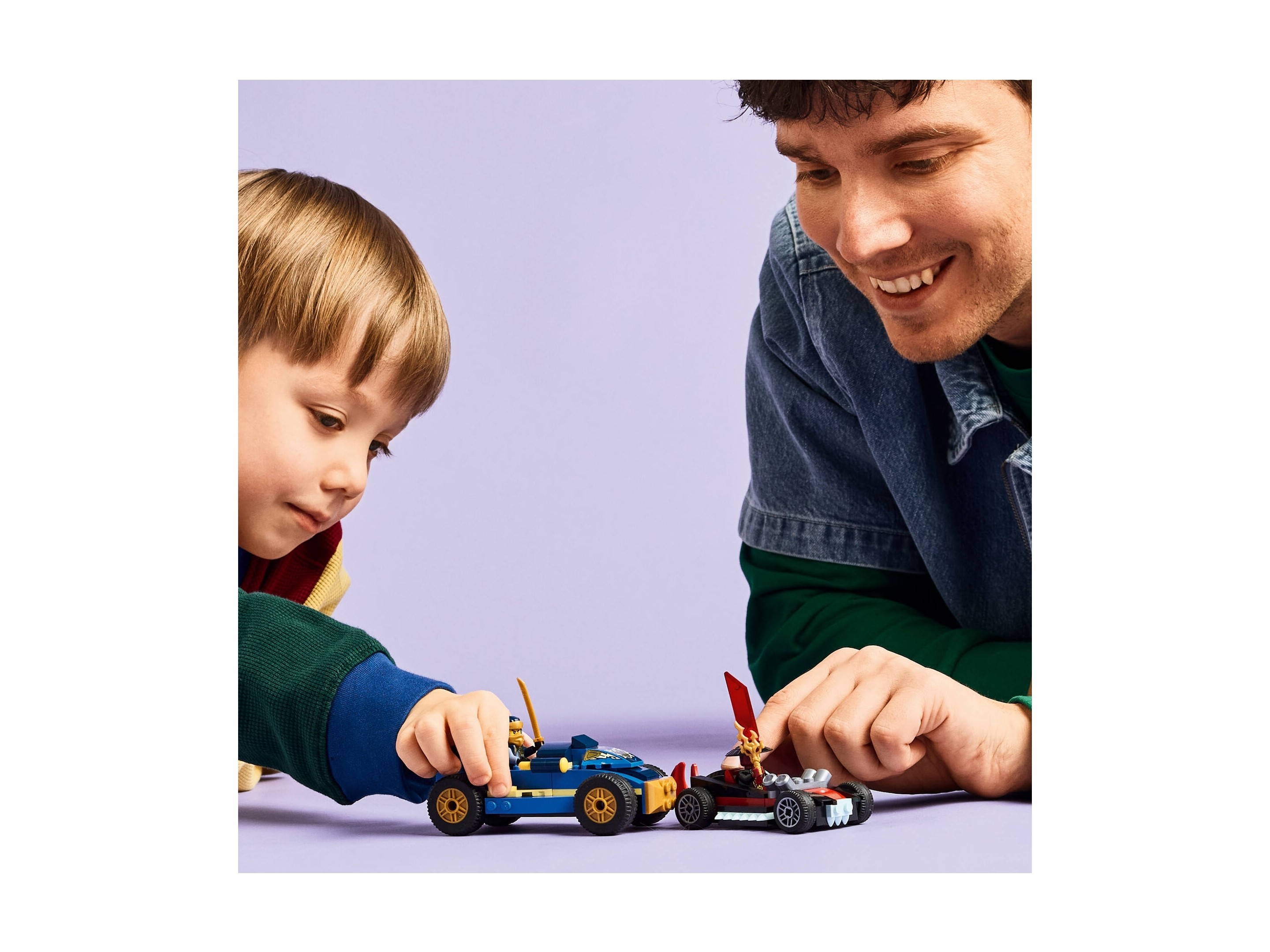 LEGO 71840 NINJAGO Pojedynek wyścigowy Rogue kontra Drix