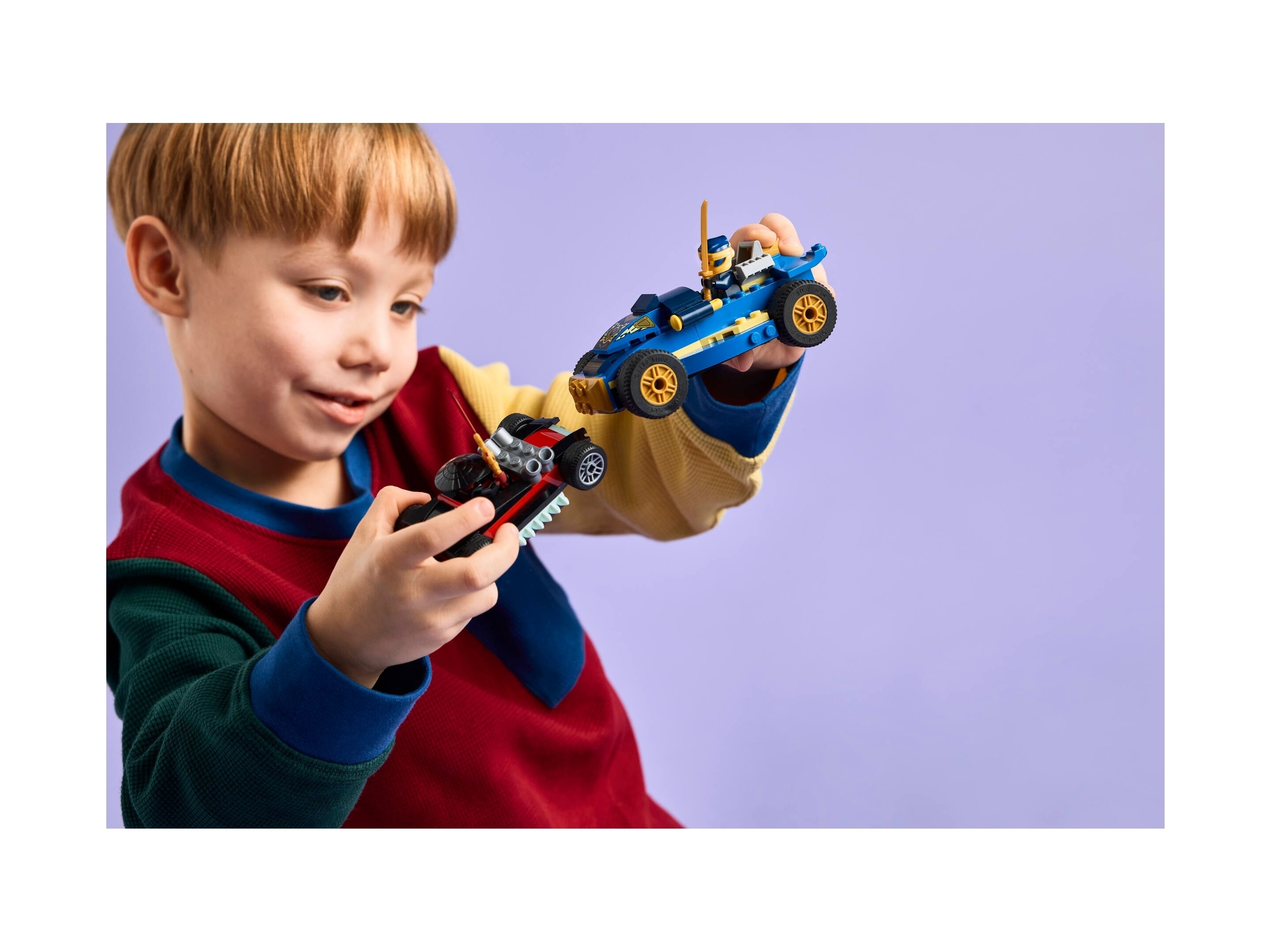 LEGO 71840 NINJAGO Pojedynek wyścigowy Rogue kontra Drix