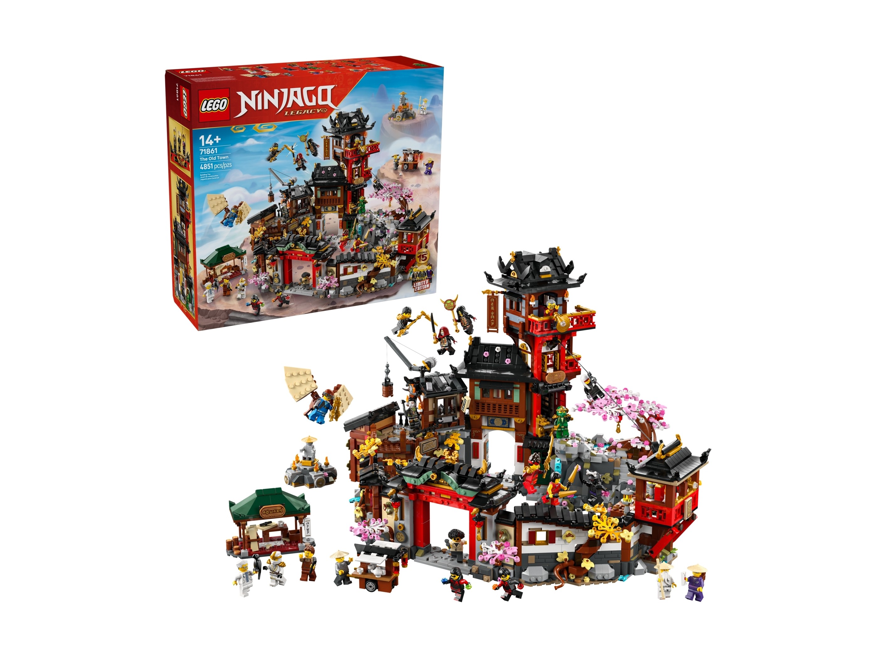 LEGO NINJAGO Stare miasto — 15-lecie 71861