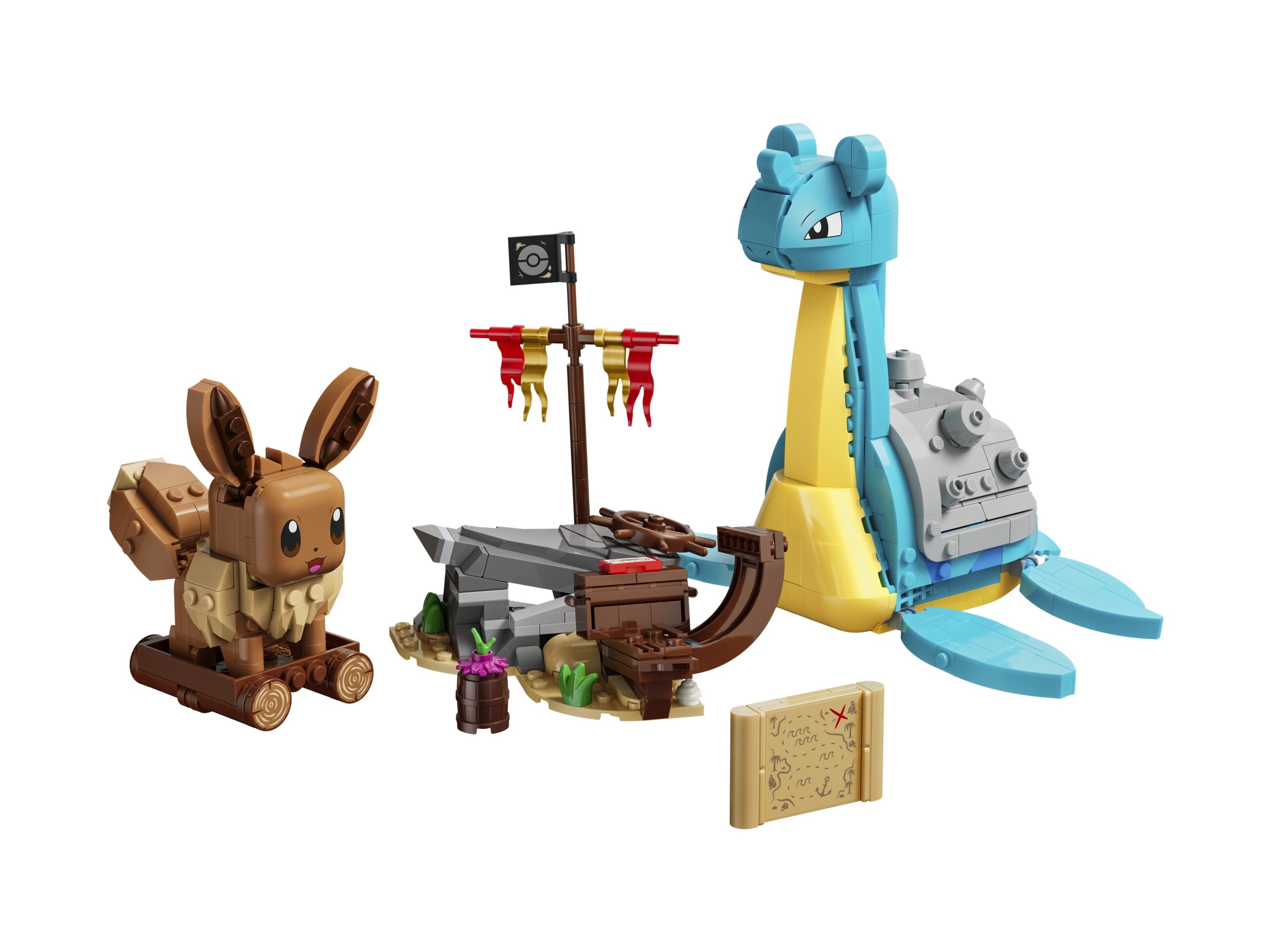 LEGO 72162 SMART Play™: Eevee i Lapras — poszukiwanie skarbów