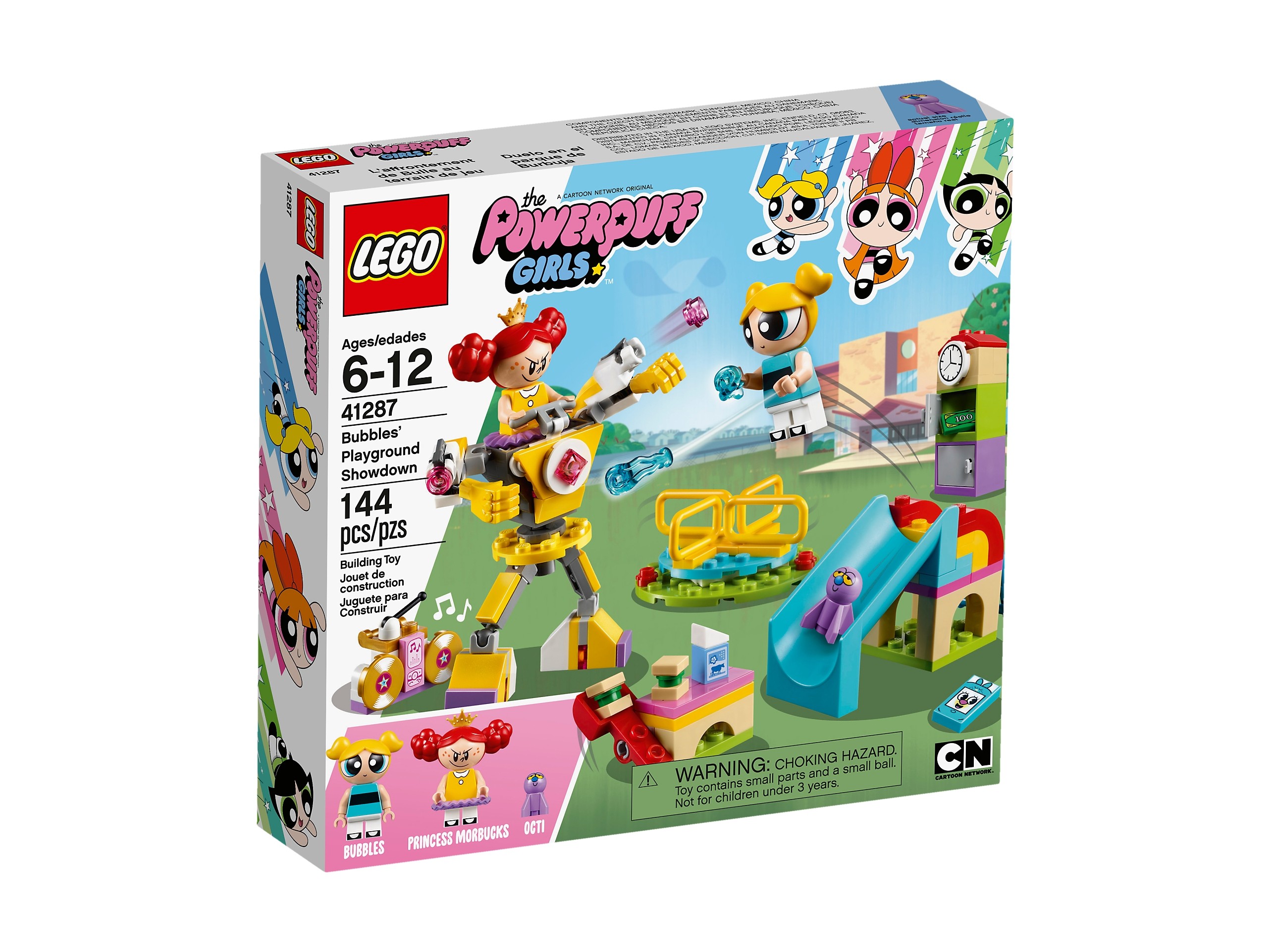 LEGO Powerpuff Girls Pojedynek Bajki na placu zabaw 41287
