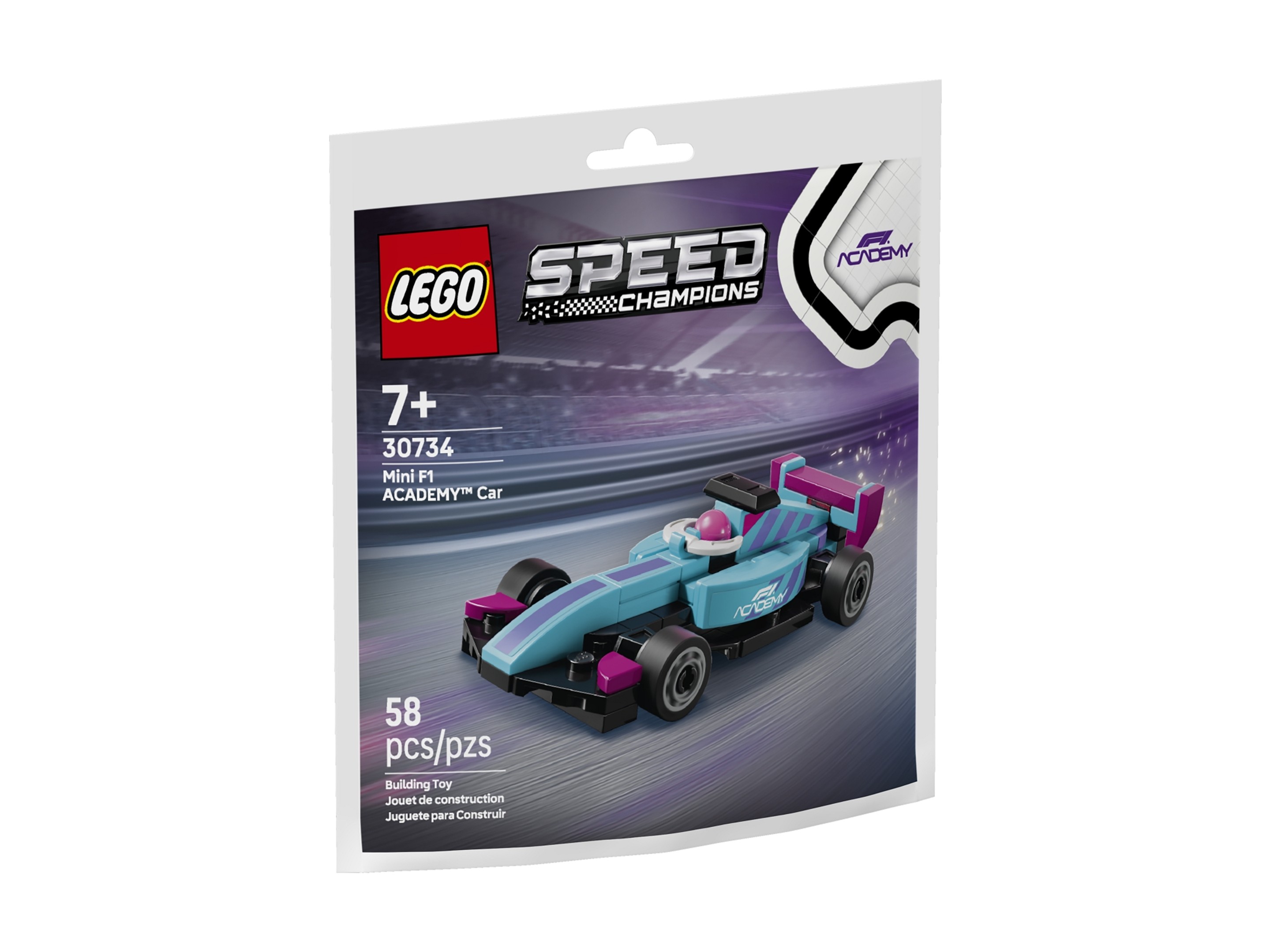 LEGO Speed Champions 30734 Mały bolid F1 ACADEMY™