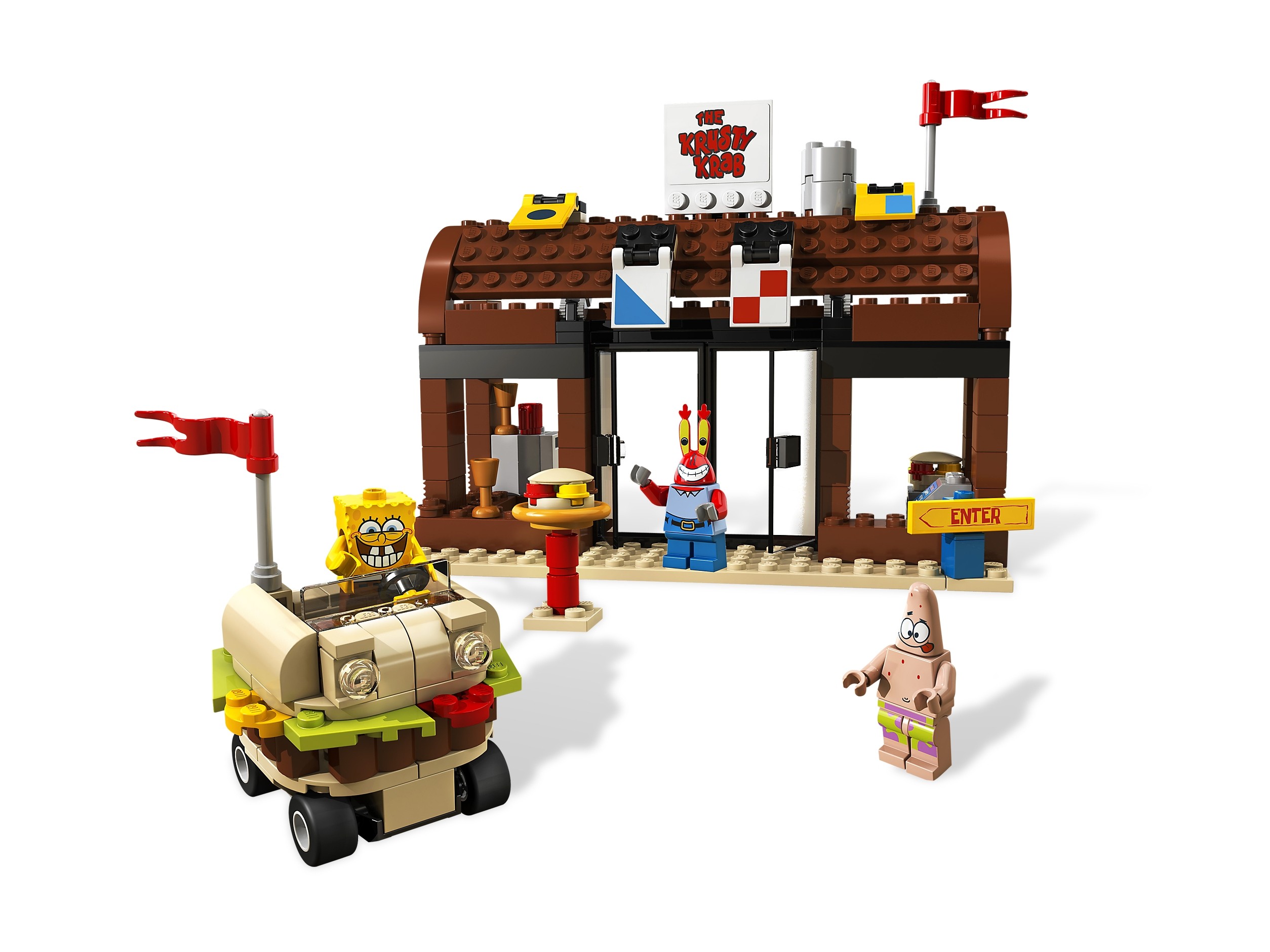 LEGO 3833 SpongeBob Przygody w barze Krusty Kraba
