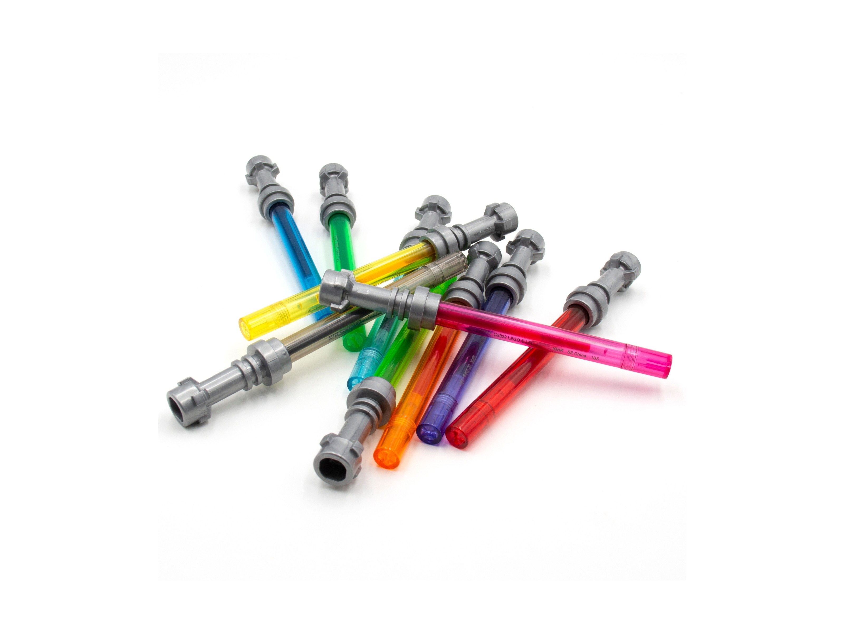 LEGO Star Wars 5008302 Długopisy żelowe stylizowane na miecz świetlny — dziesięciopak