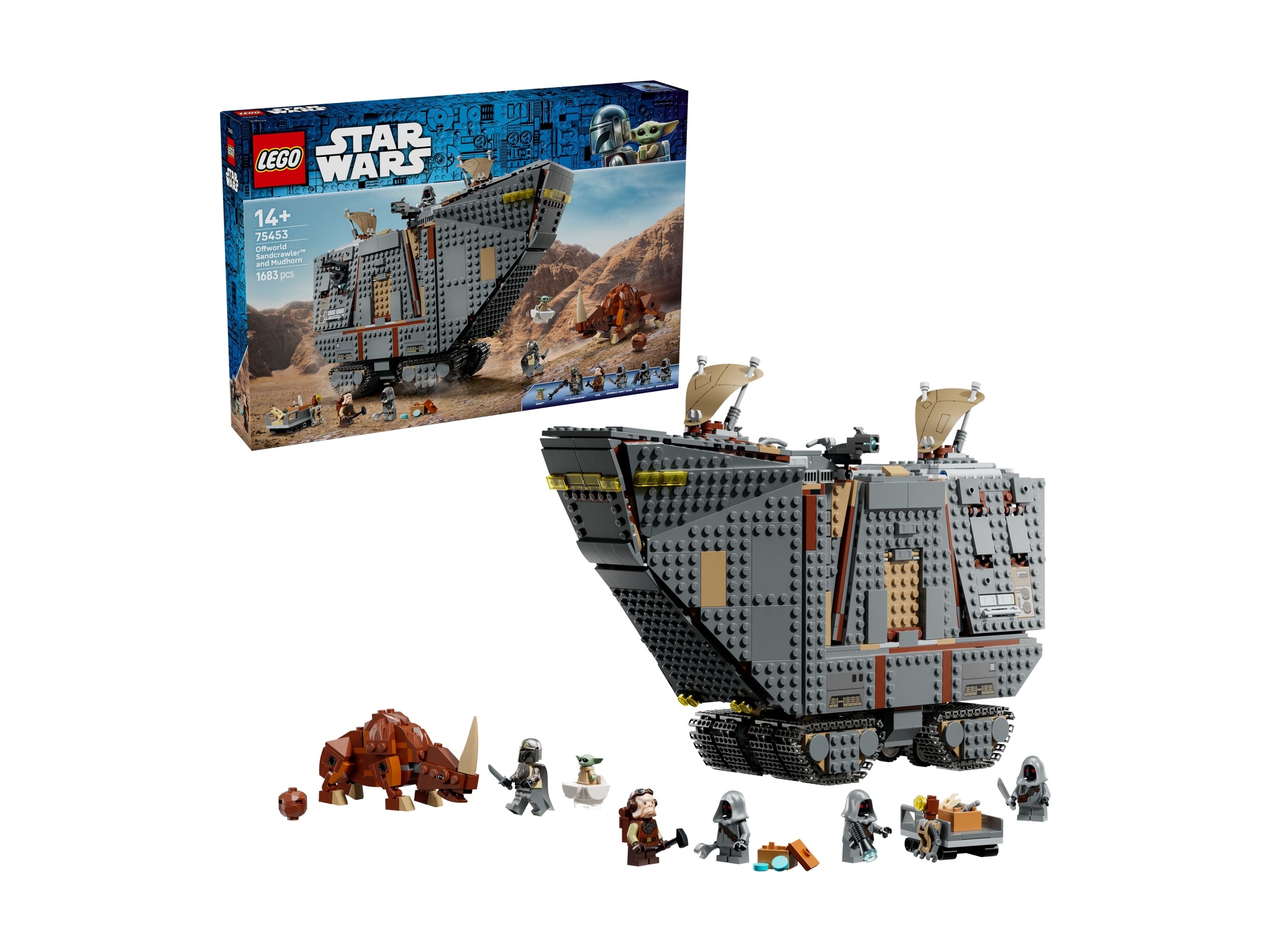 LEGO 75453 Piaskoczołg wędrownych Jawów i bagnorożec
