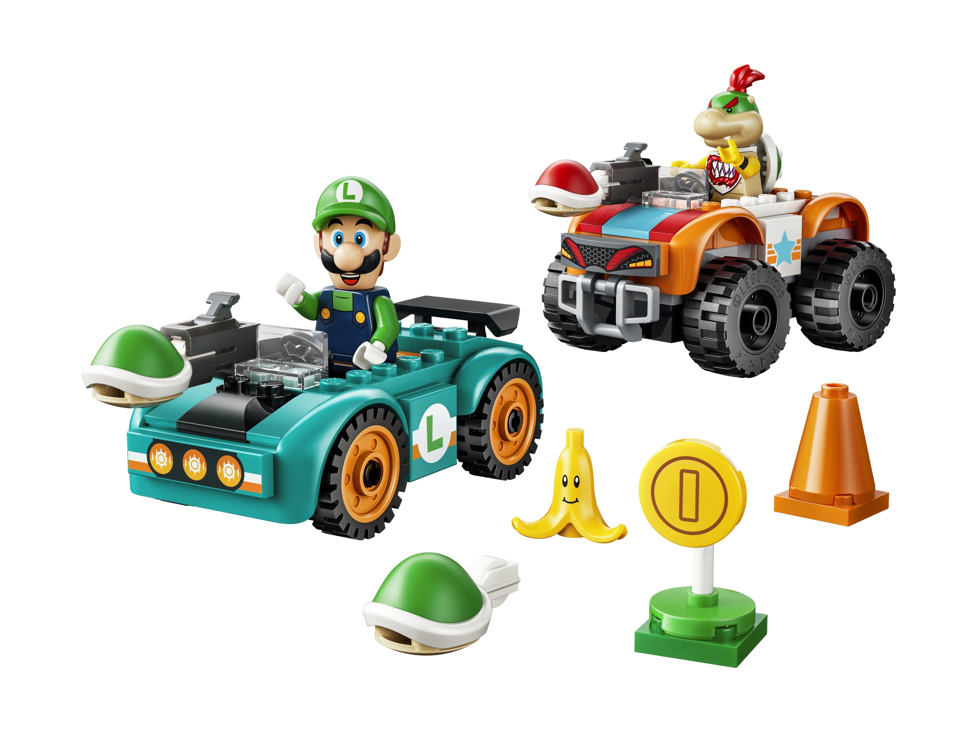 LEGO Super Mario Mario Kart™ — Luigi i Bowser Jr. na wyścigu 72056