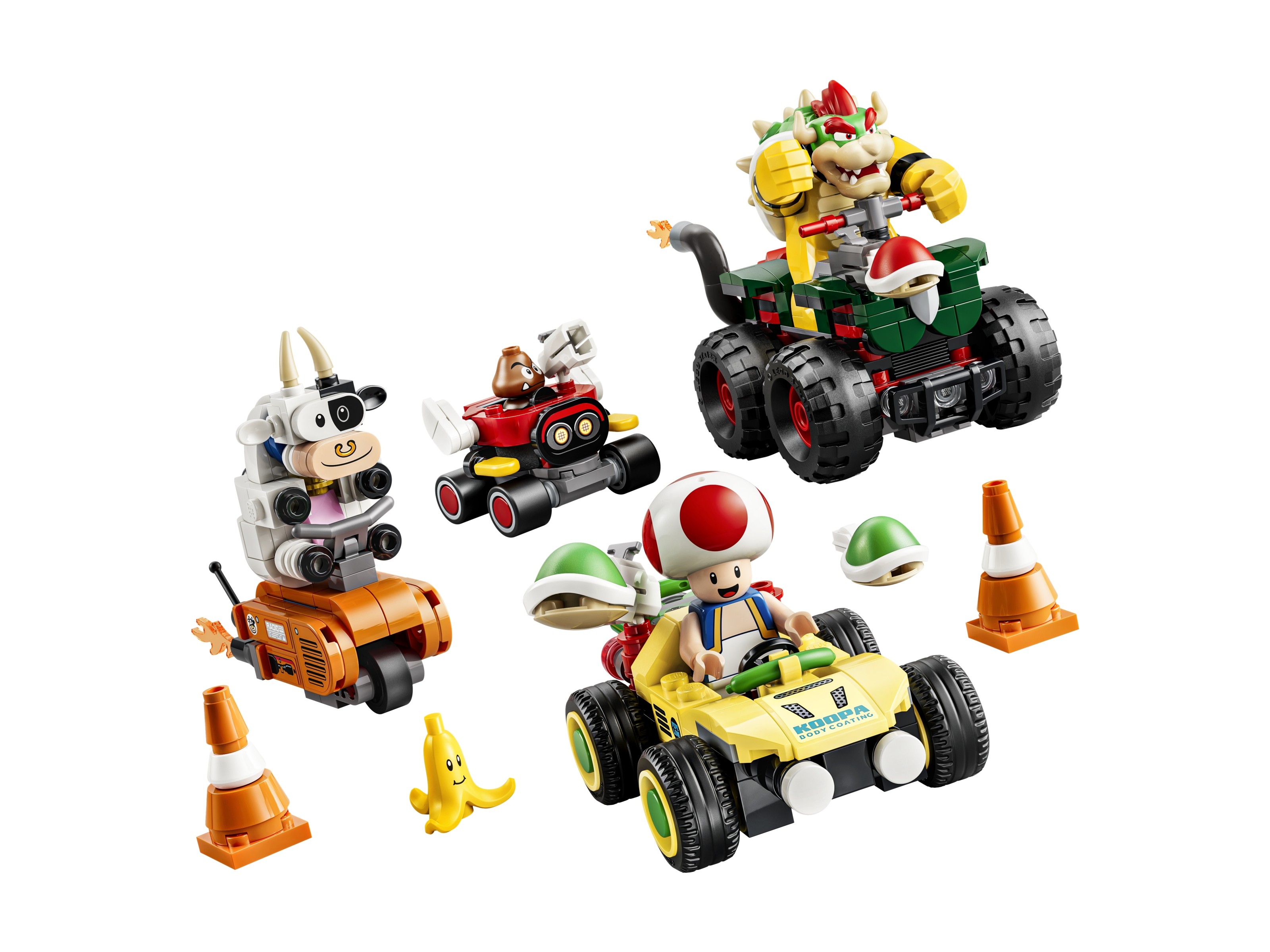 LEGO Super Mario 72058 Mario Kart™ — Bowser i waleczny wyścig